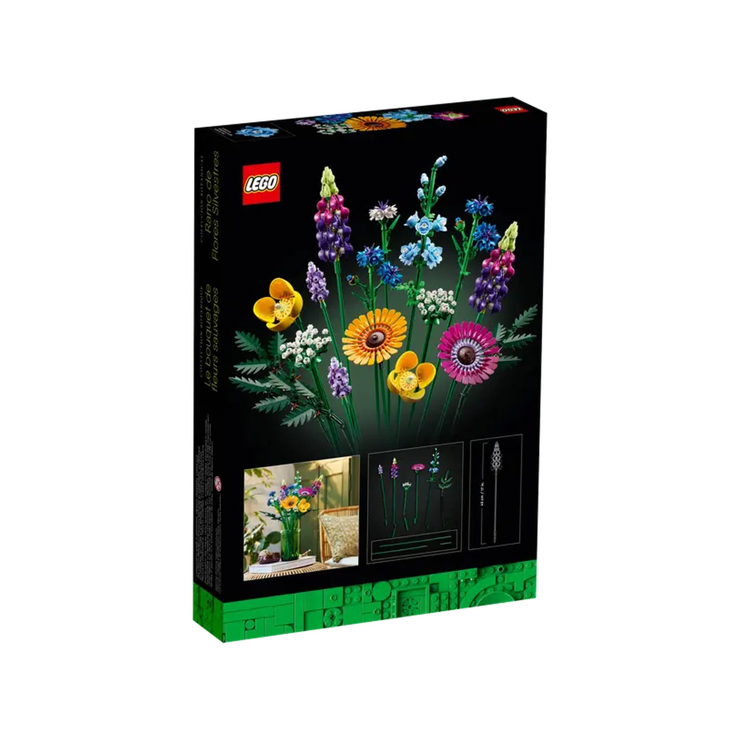 Lego - Icons - Wildflower Bouquet - Construction Set Toys