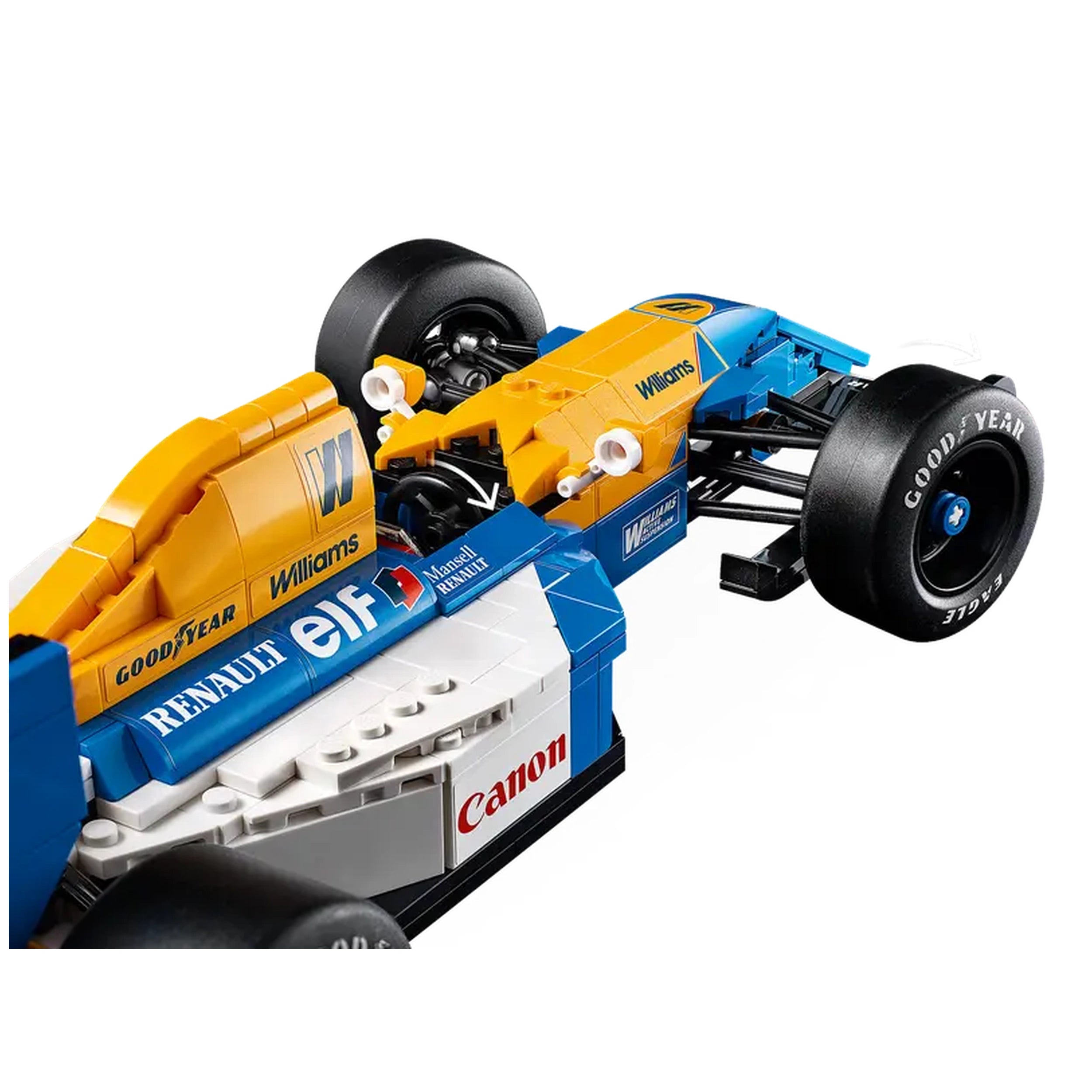 Lego - Icons - Williams Racing FW14B & Nigel Mansell - Construction Set Toys