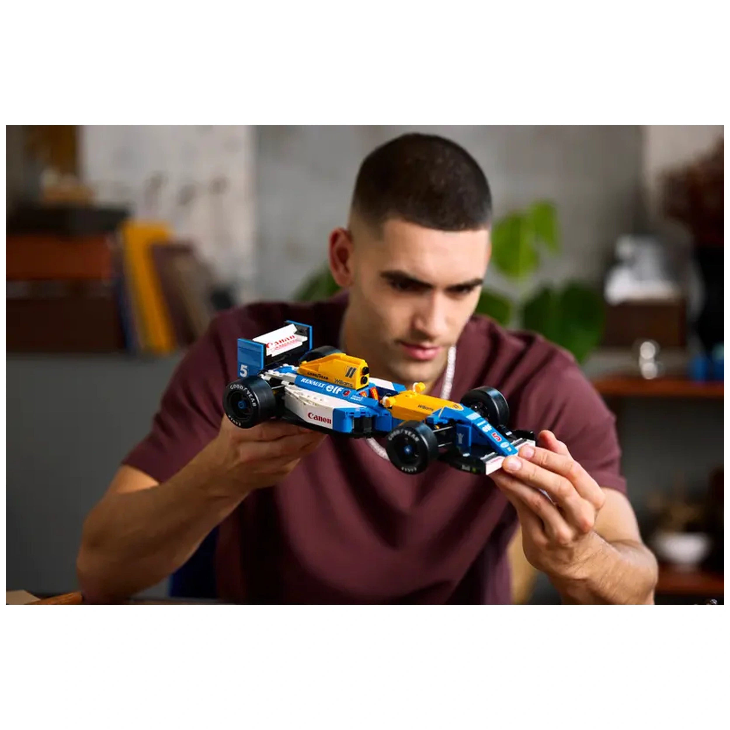 Lego - Icons - Williams Racing FW14B & Nigel Mansell - Construction Set Toys