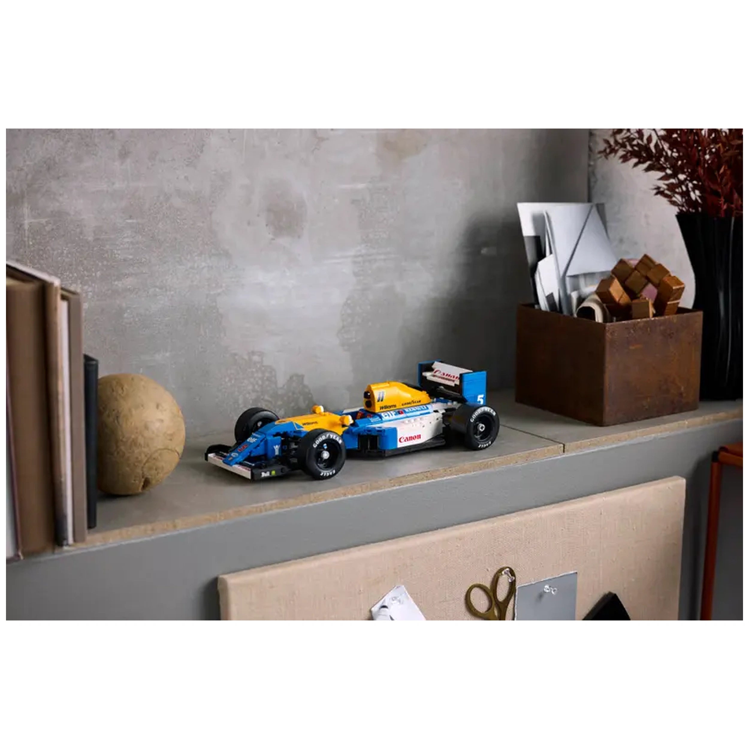 Lego - Icons - Williams Racing FW14B & Nigel Mansell - Construction Set Toys
