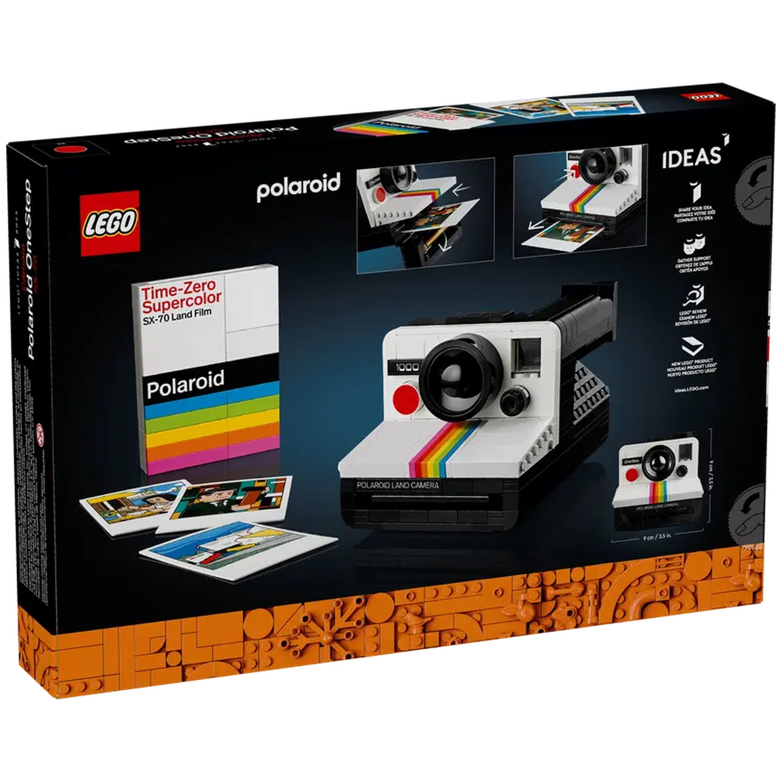 Lego - Ideas - Polaroid OneStep SX-70 Camera - Construction Set Toys