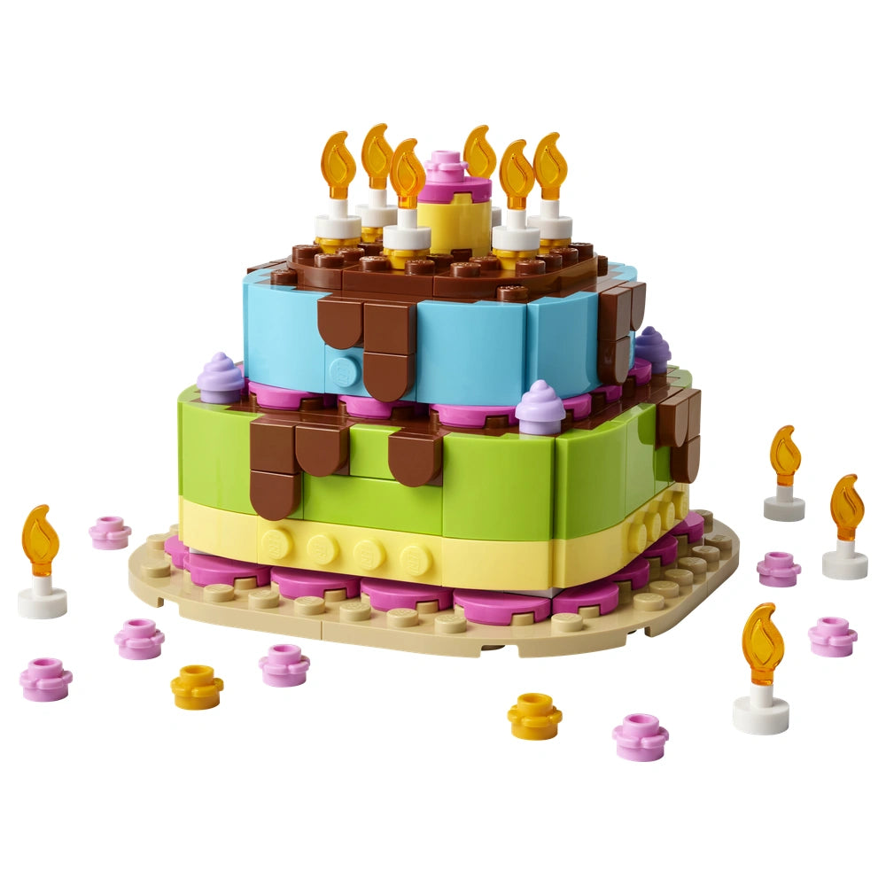 LEGO - Insiders Verjaardagsfeest Taart - Bouwset Speelgoed - +7 - Leuk Cadeau - 72040815