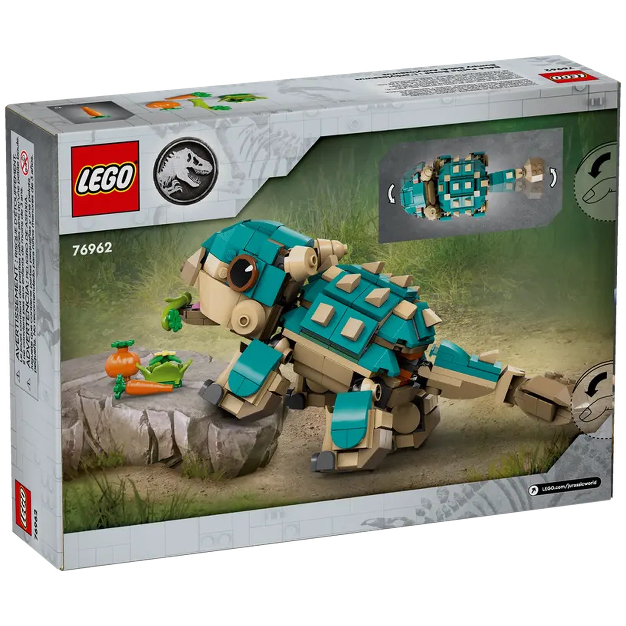 Lego - Jurassic World - Baby Bumpy: Ankylosaurus - Bouwset Speelgoed