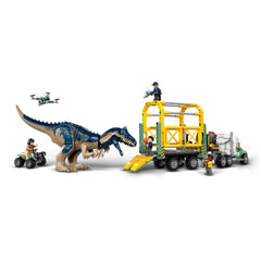 Lego - Jurassic World - Dinosaur Missions: Allosaurus Transport Truck - Construction Set Toys