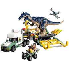 Lego - Jurassic World - Dinosaur Missions: Allosaurus Transport Truck - Construction Set Toys
