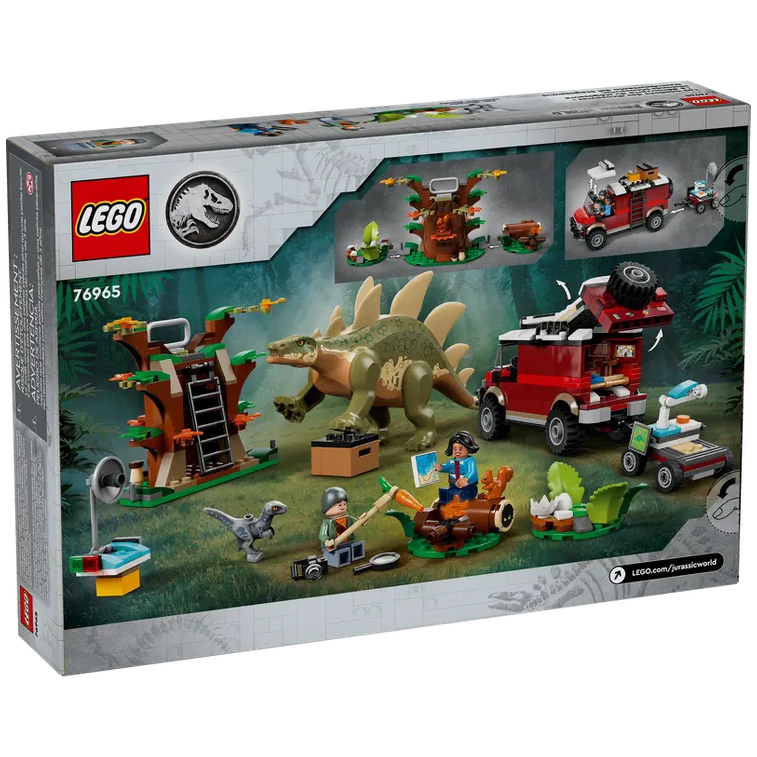 Lego - Jurassic World - Dinosaur Missions: Stegosaurus Discovery - Construction Set Toys