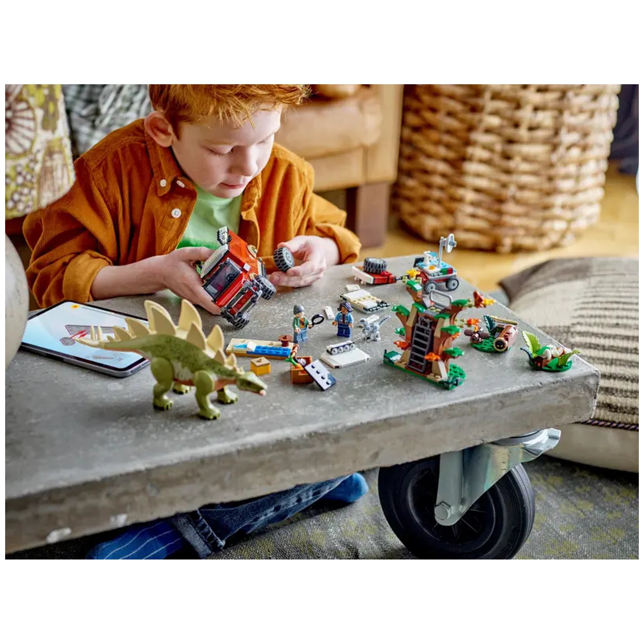 Lego - Jurassic World - Dinosaur Missions: Stegosaurus Discovery - Construction Set Toys