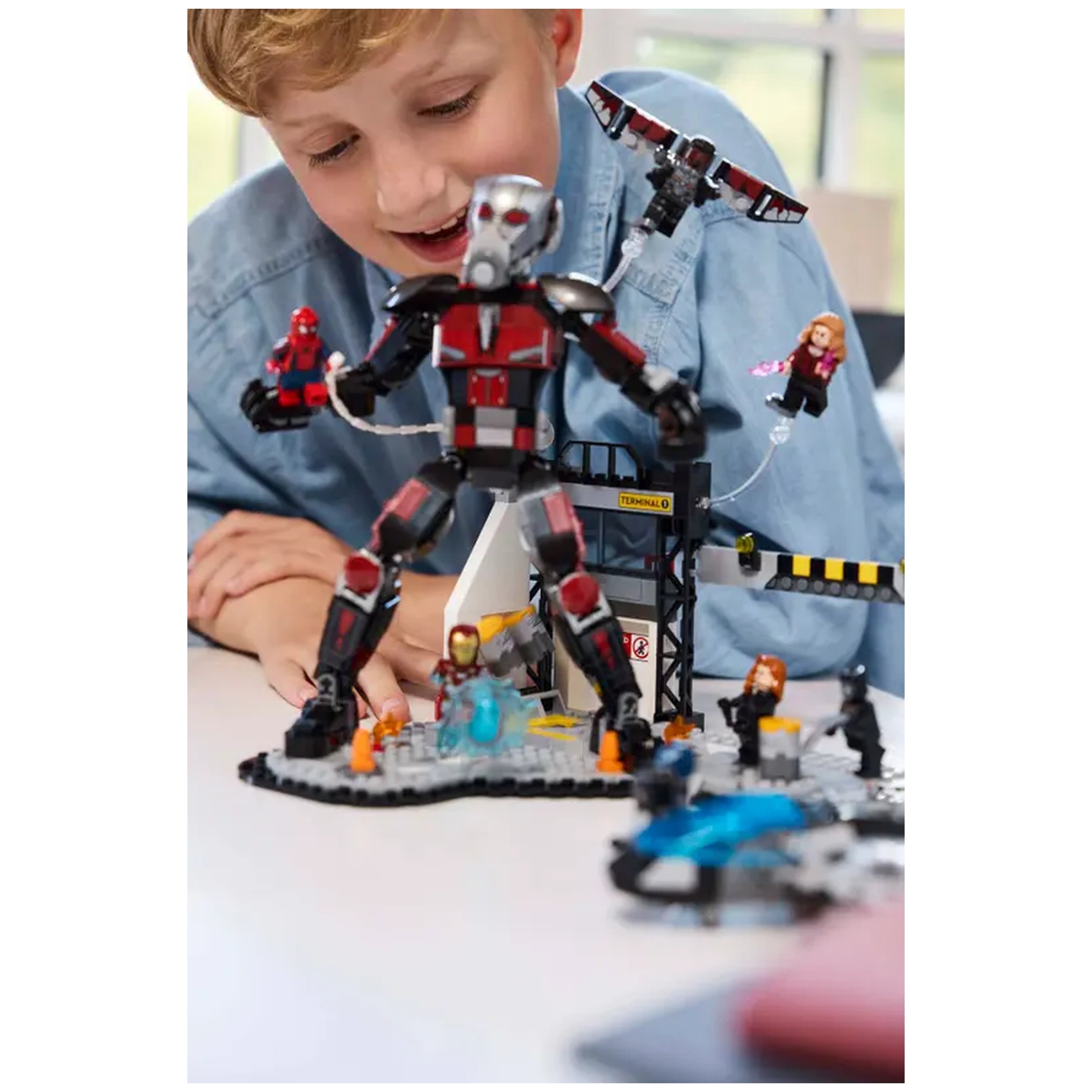 Lego - Marvel Super Heroes - Captain America: Civil War Actie Battle - Bouwset Speelgoed