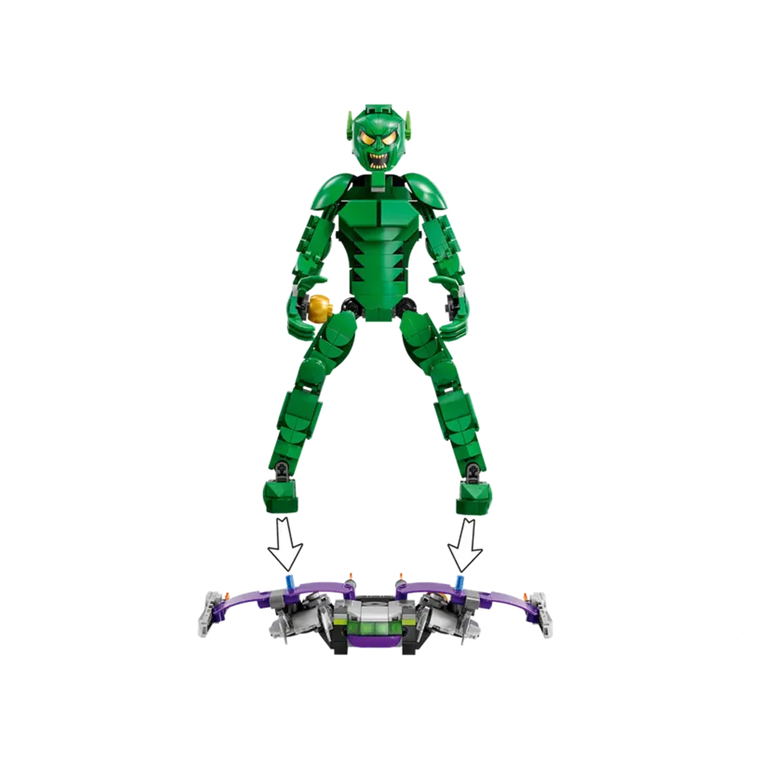 Lego - Marvel Super Heroes - Green Goblin Bouwfiguur - Bouwset Speelgoed