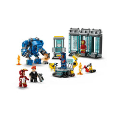 Lego - Marvel Super Heroes - Iron Man's Laboratorium: Hal van Pantser - Bouwset Speelgoed