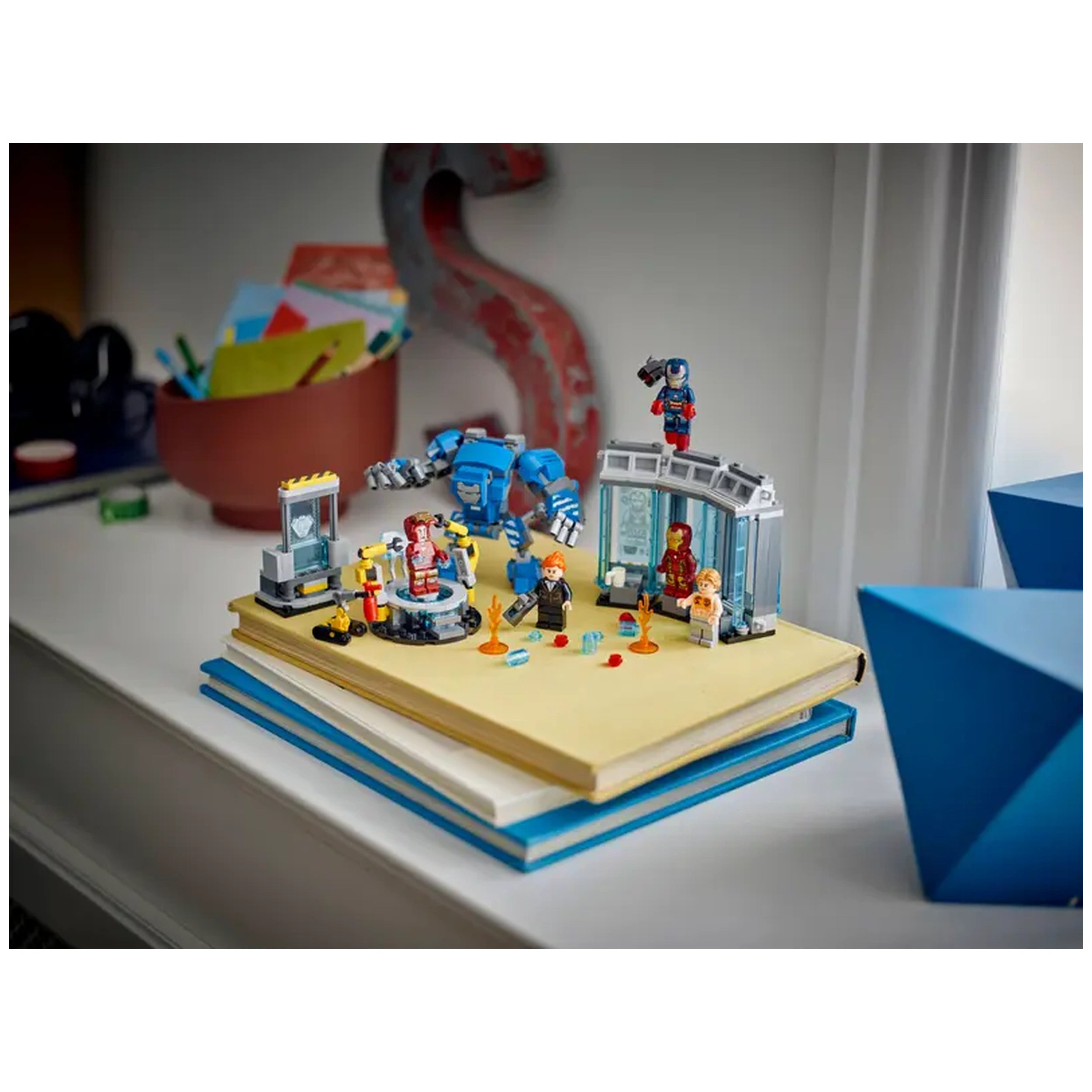 Lego - Marvel Super Heroes - Iron Man's Laboratorium: Hal van Pantser - Bouwset Speelgoed