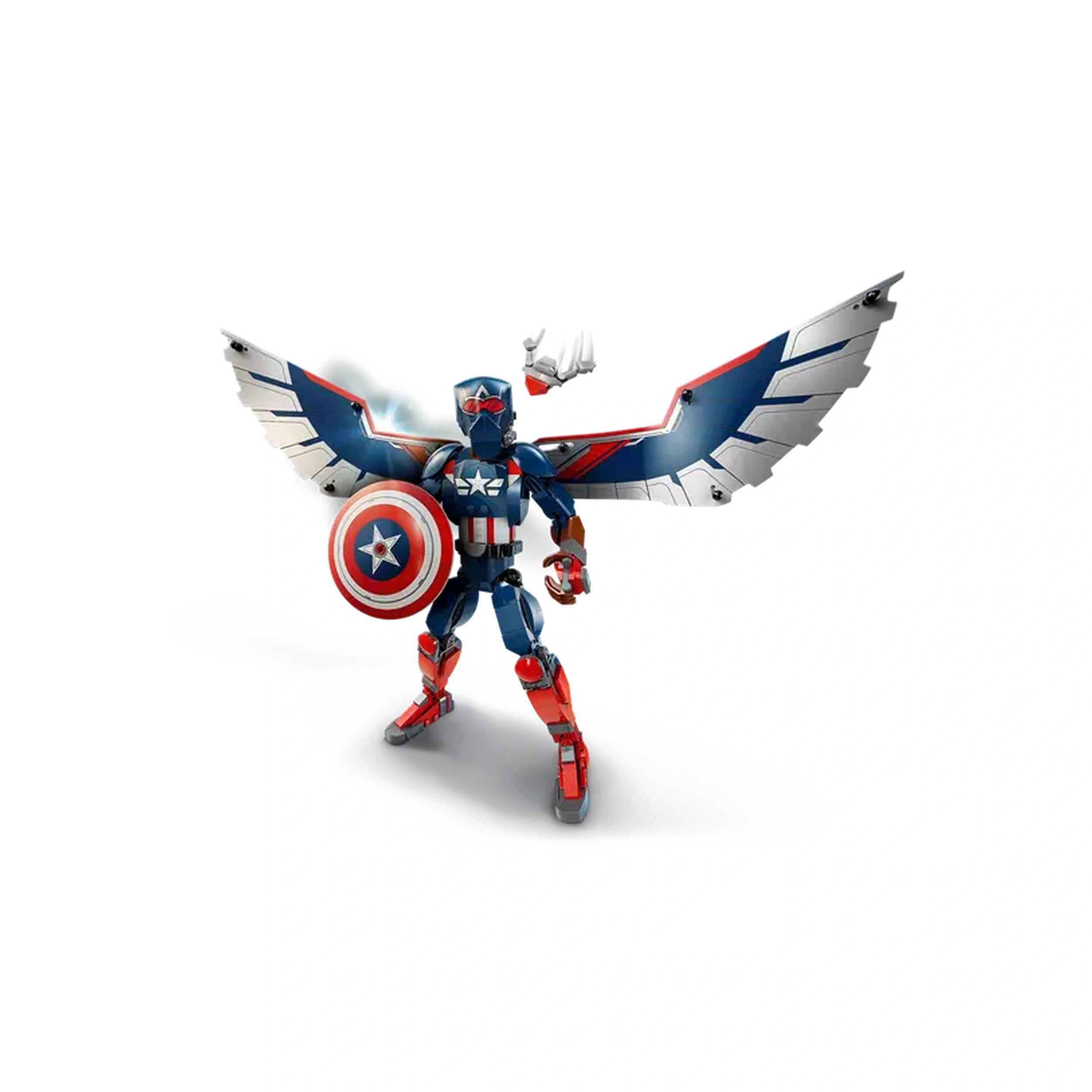 Lego - Marvel Super Heroes - Nieuwe Captain America Bouwfiguur - Bouwset Speelgoed