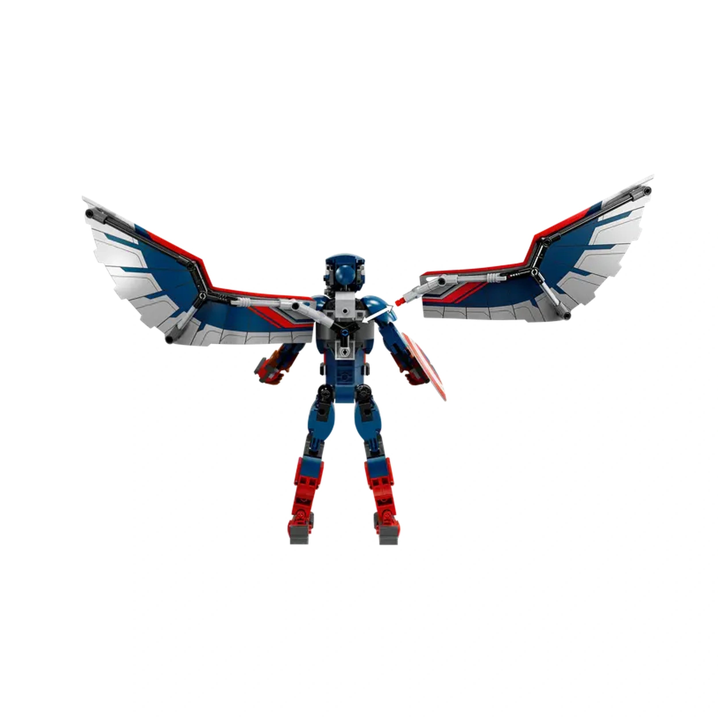 Lego - Marvel Super Heroes - Nieuwe Captain America Bouwfiguur - Bouwset Speelgoed