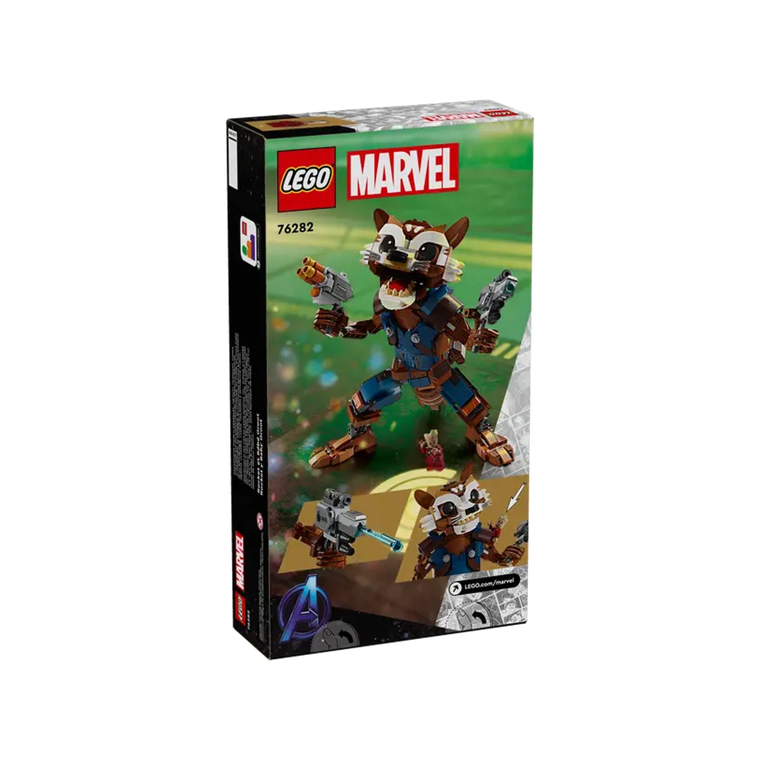 Lego - Marvel Super Heroes - Rocket & Baby Groot - Bouwset Speelgoed