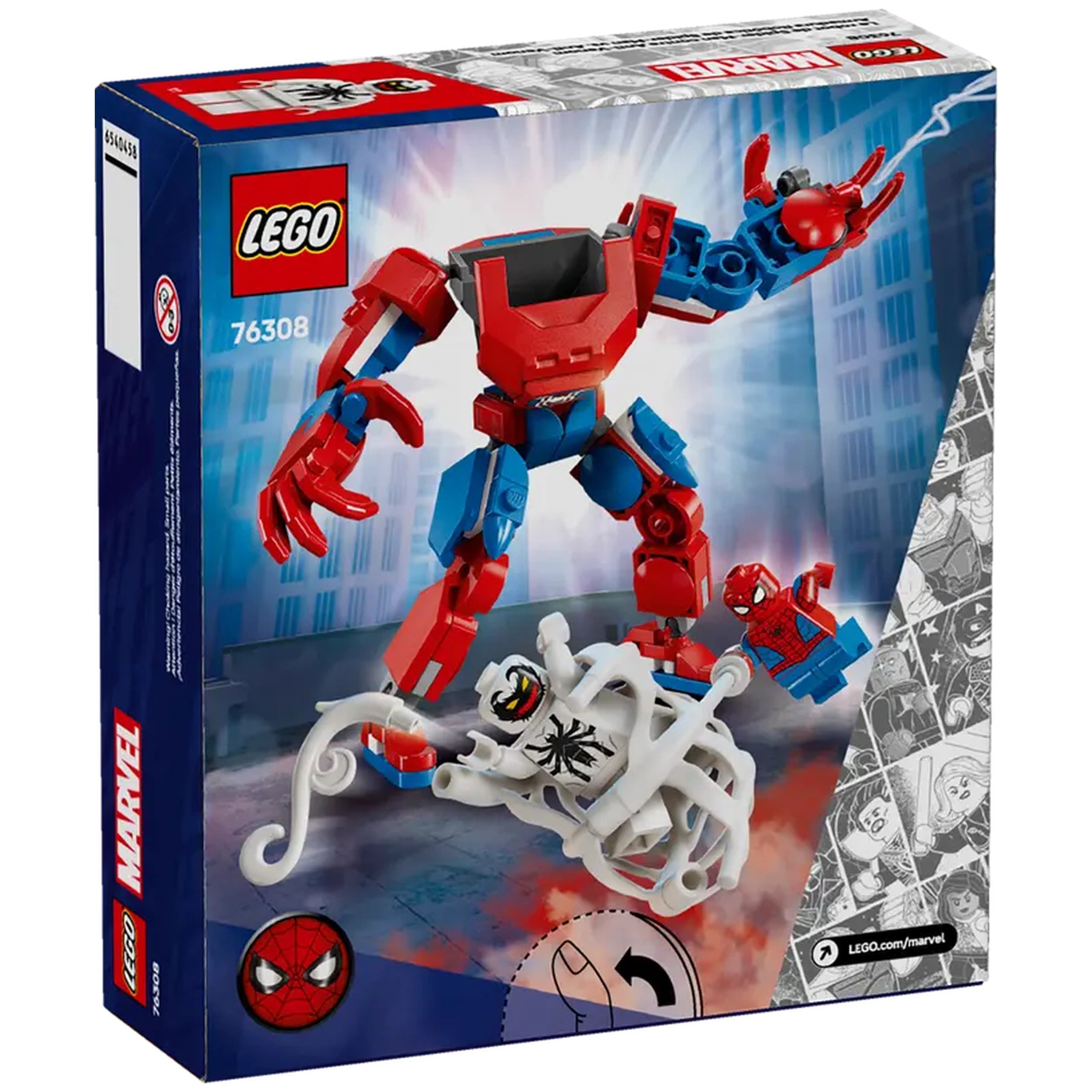 Lego - Marvel Super Heroes - Spider-Man Mech vs. Anti-Venom - Construction Set Toys