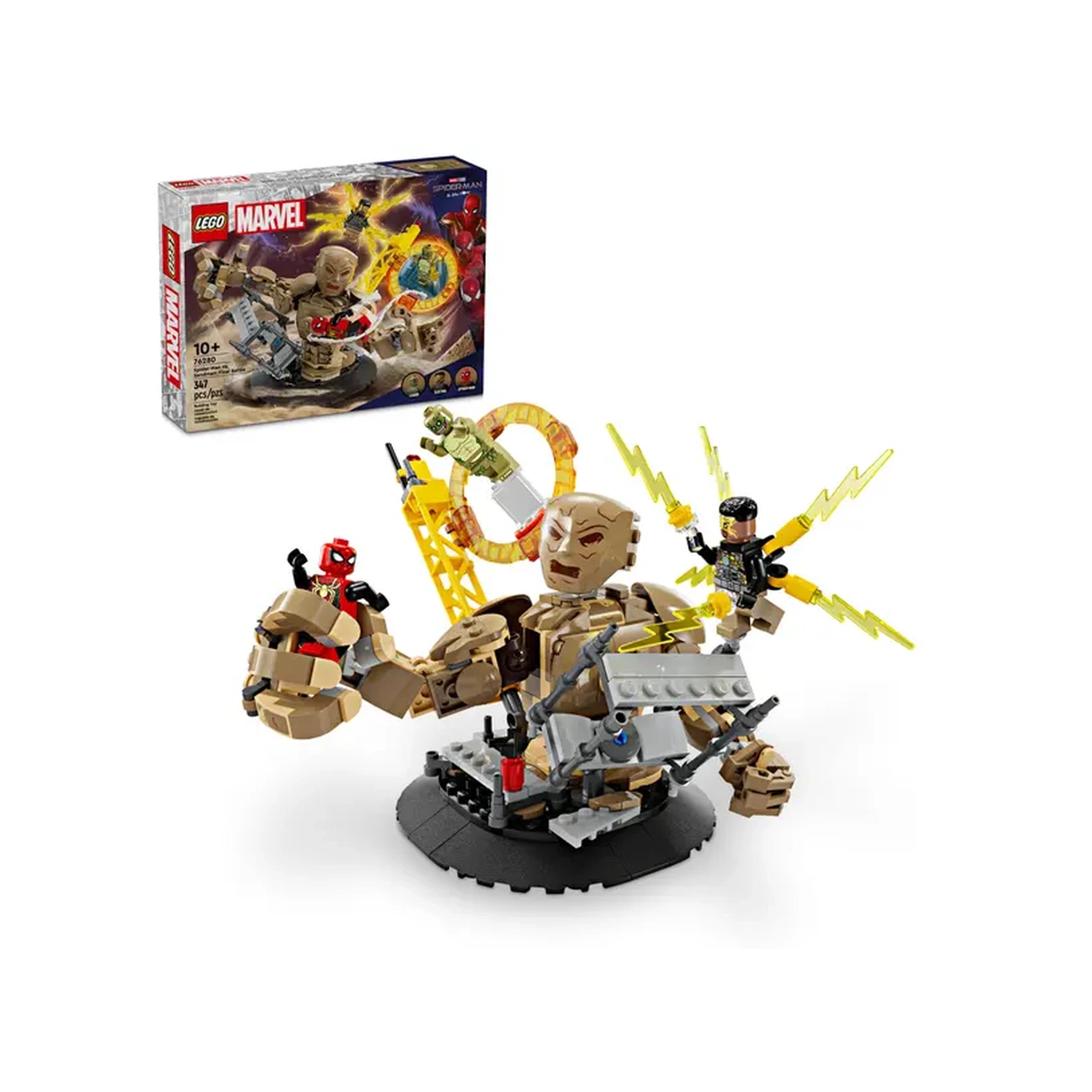 Lego - Marvel Super Heroes - Spider-Man vs. Sandman: Final Battle - Construction Set Toys