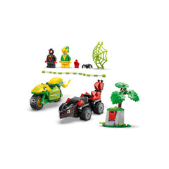 Lego - Marvel Super Heroes - Spin en Electro Dinosaurusspeurtocht - Bouwset Speelgoed