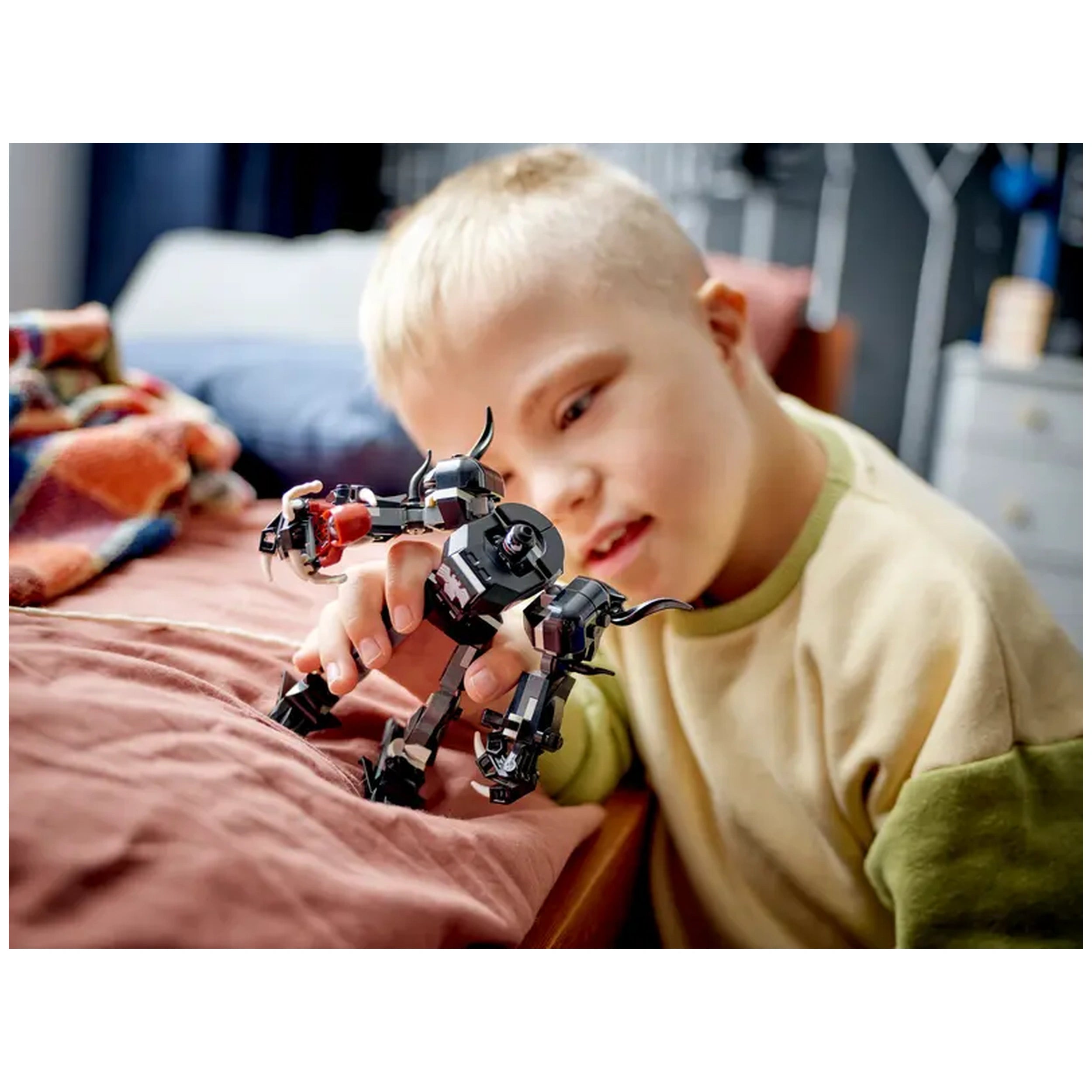 Lego - Marvel Super Heroes - Venom Mech Armor vs. Miles Morales - Construction Set Toys