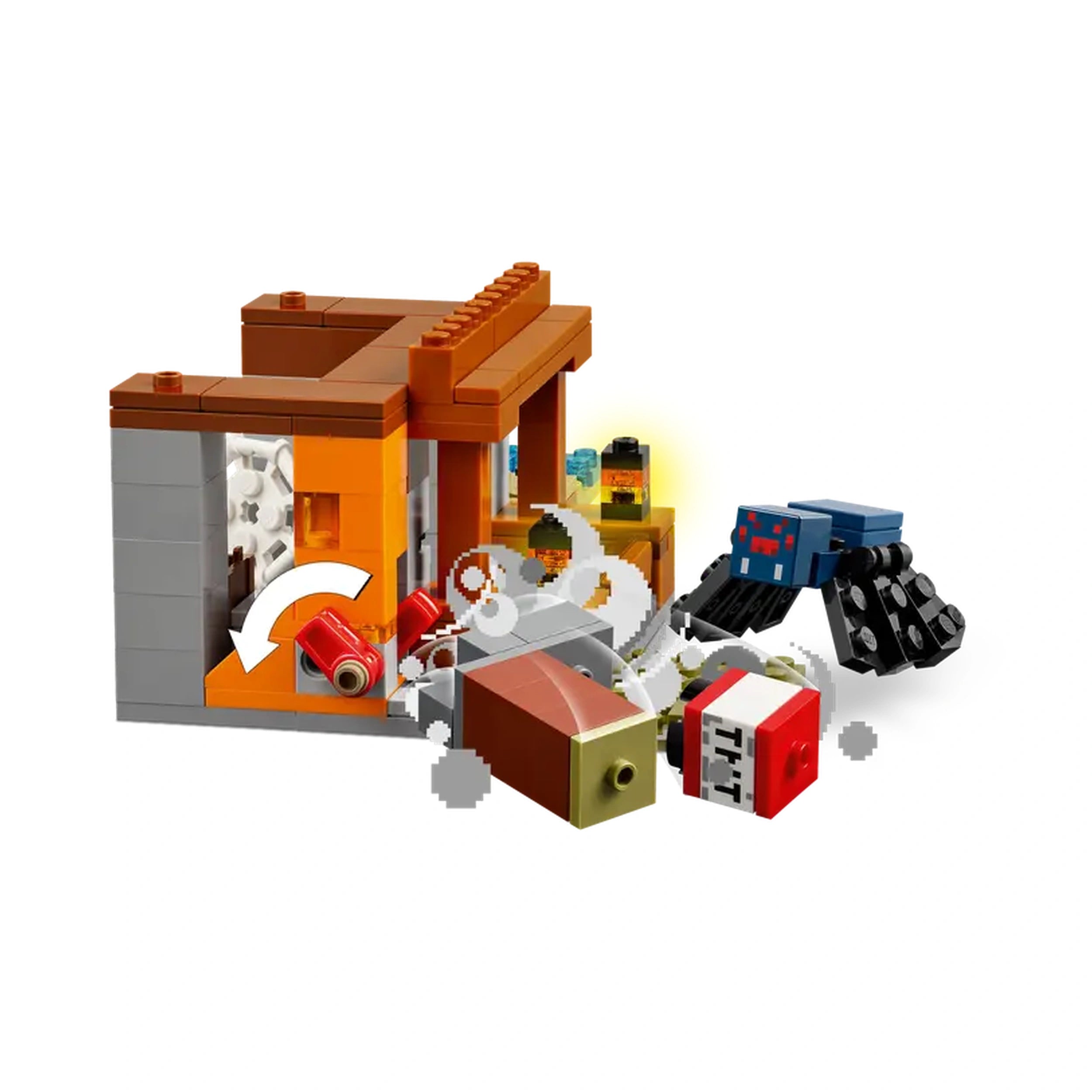 Lego - Minecraft - De Armadillo Mijn Expeditie - Bouwset Speelgoed