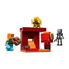 Lego - Minecraft - The Nether Lava Battle - Construction Set Toys