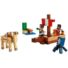 Lego - Minecraft - The Pirate Ship Voyage - Construction Set Toys