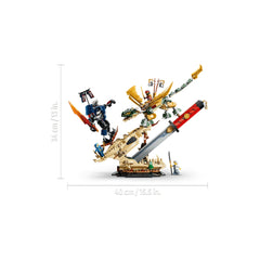 LEGO - Ninjago Battle at the Dragon's Blade - Constructiespeelgoed - +9 - Cadeau - 72071871