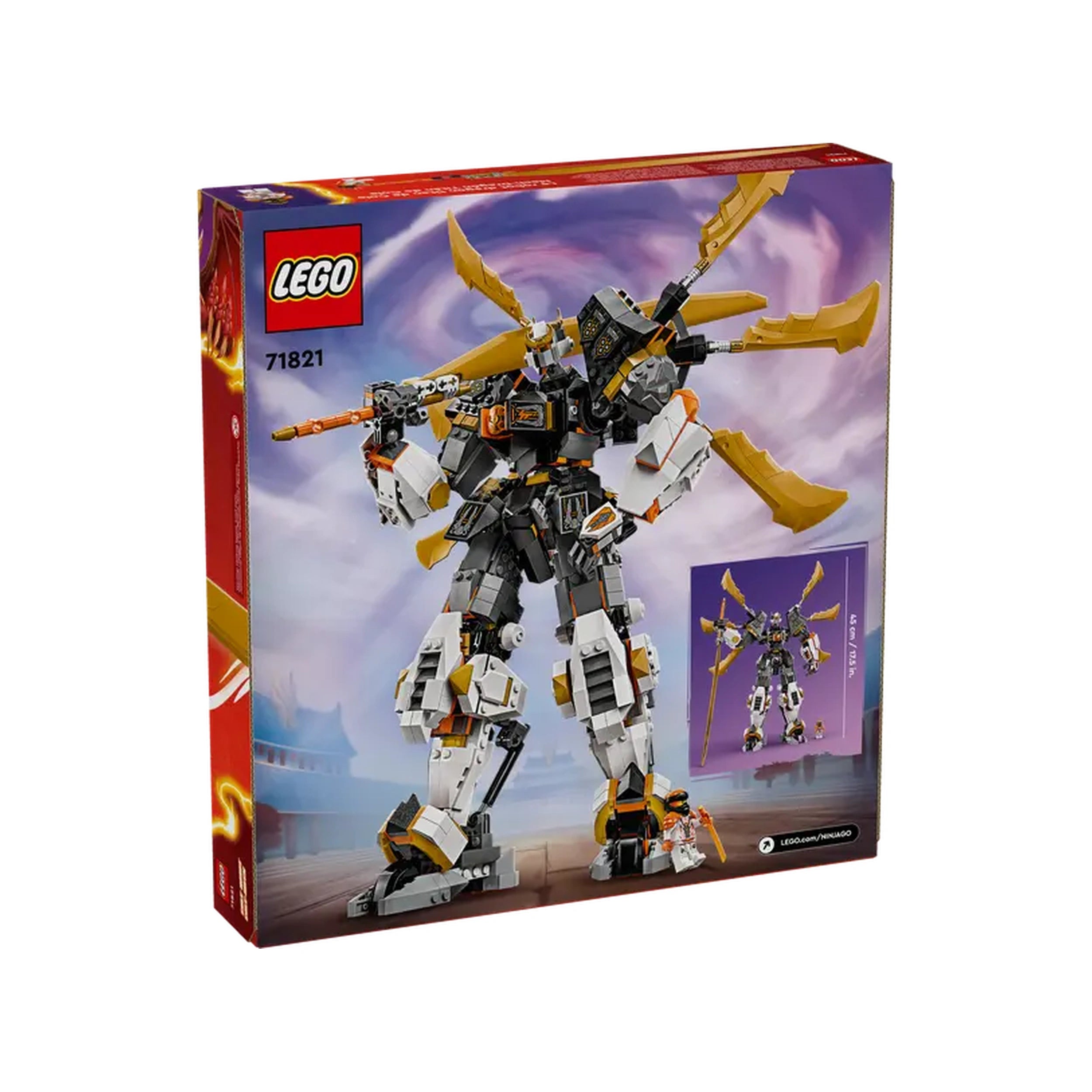 Lego - Ninjago - Cole's Titan Dragon Mech - Construction Set Toys