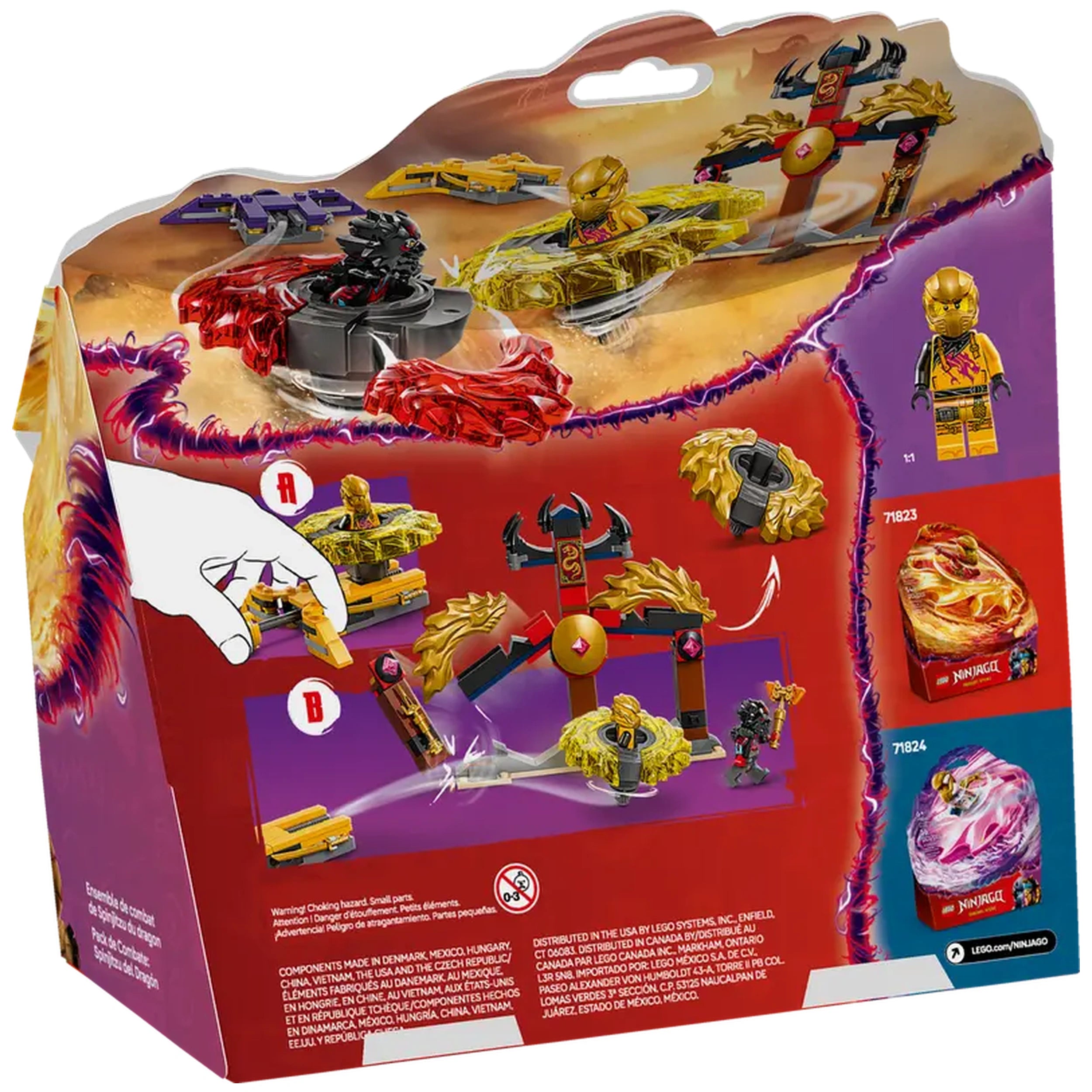 Lego - Ninjago - Dragon Spinjitzu Battle Pack - Bouwset Speelgoed