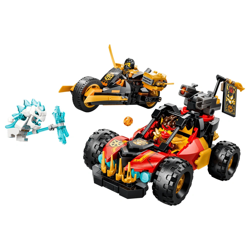 LEGO - Ninjago Kai en Cole's Combiner Voertuigen - Bouwset Speelgoed - 72071864