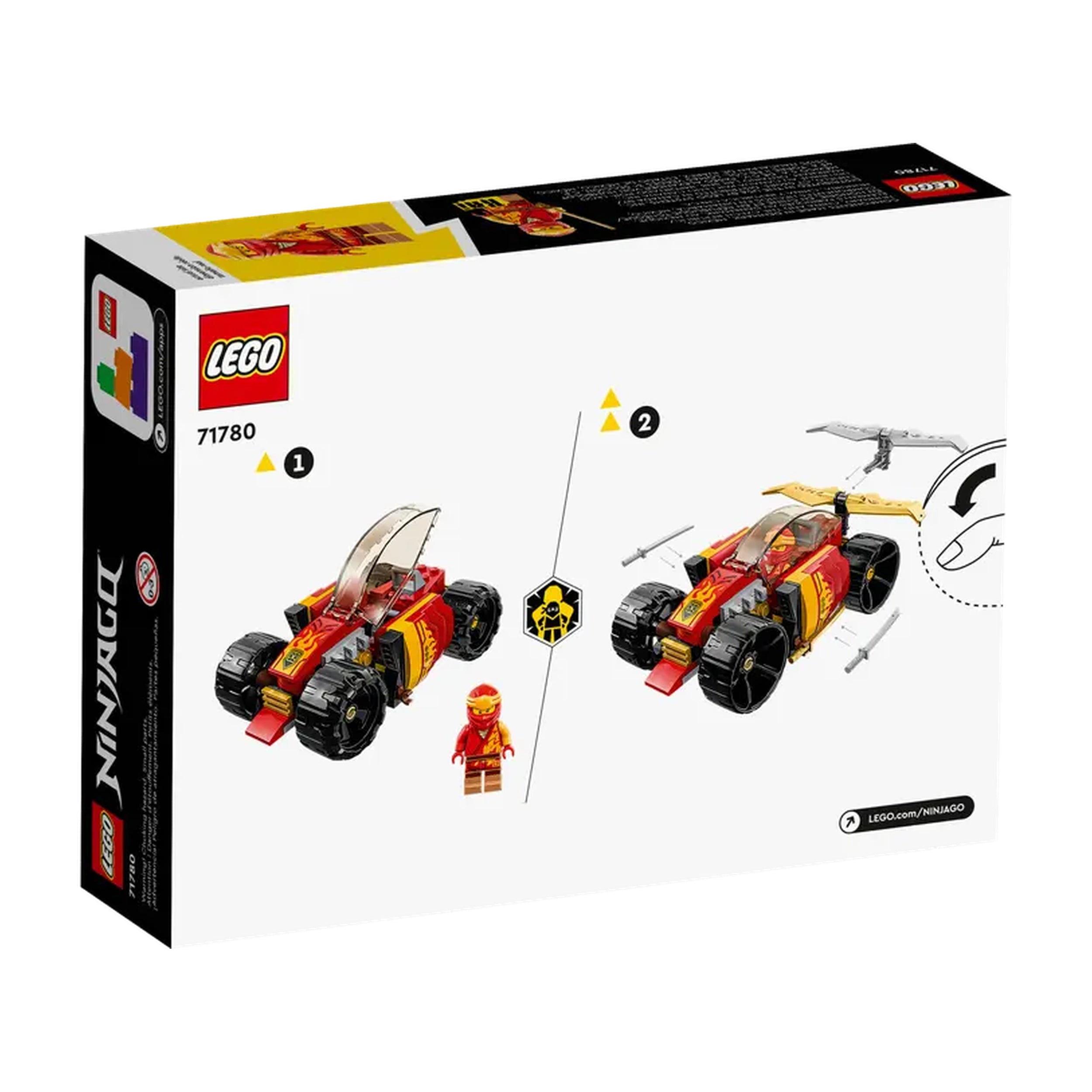 Lego - Ninjago - Kai's Ninja Race Car EVO - Bouwset Speelgoed