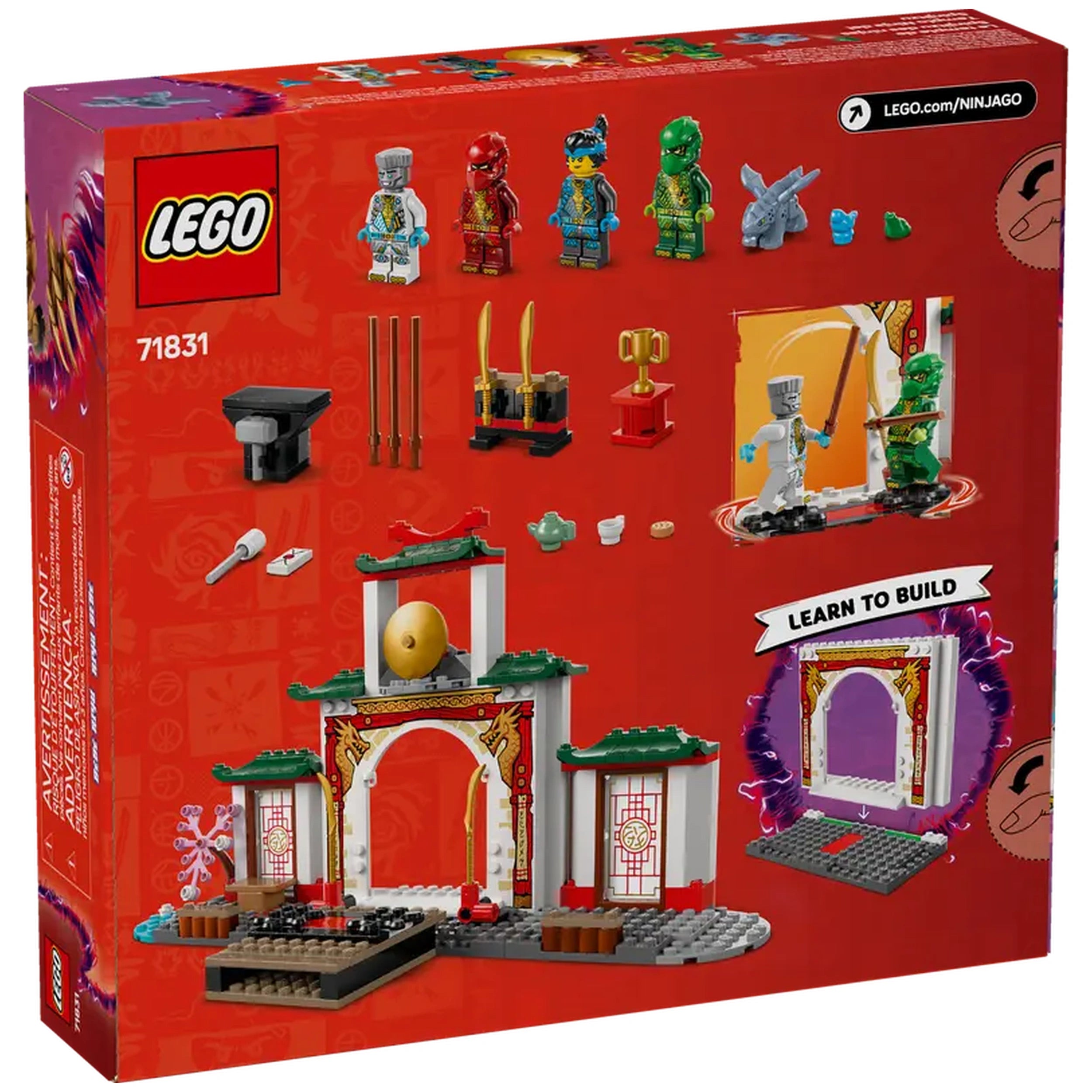 Lego - Ninjago - Ninja Spinjitzu Temple - Construction Set Toys