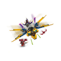 Lego - Ninjago - Ras en Arin's Super Storm Jet - Bouwset Speelgoed