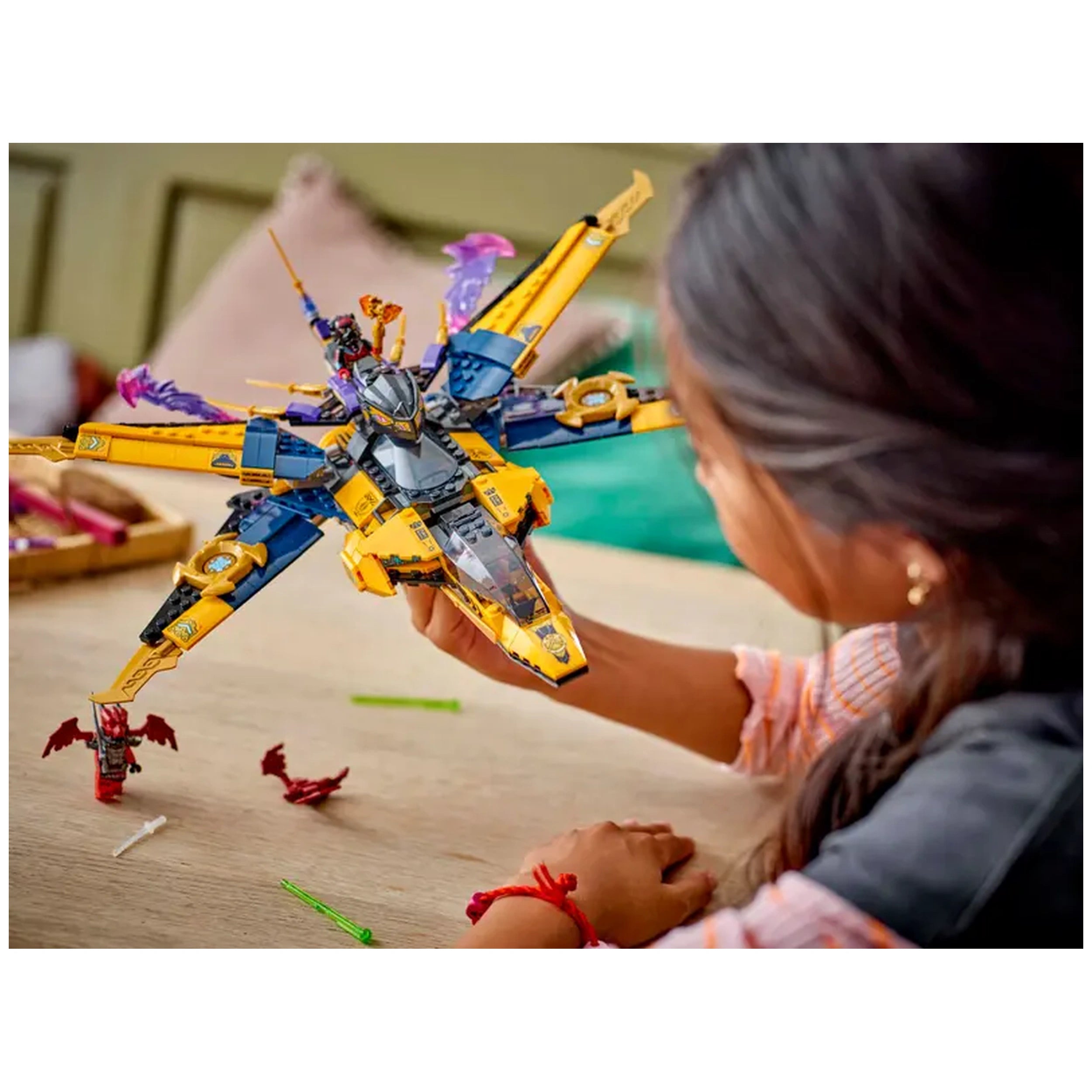 Lego - Ninjago - Ras en Arin's Super Storm Jet - Bouwset Speelgoed