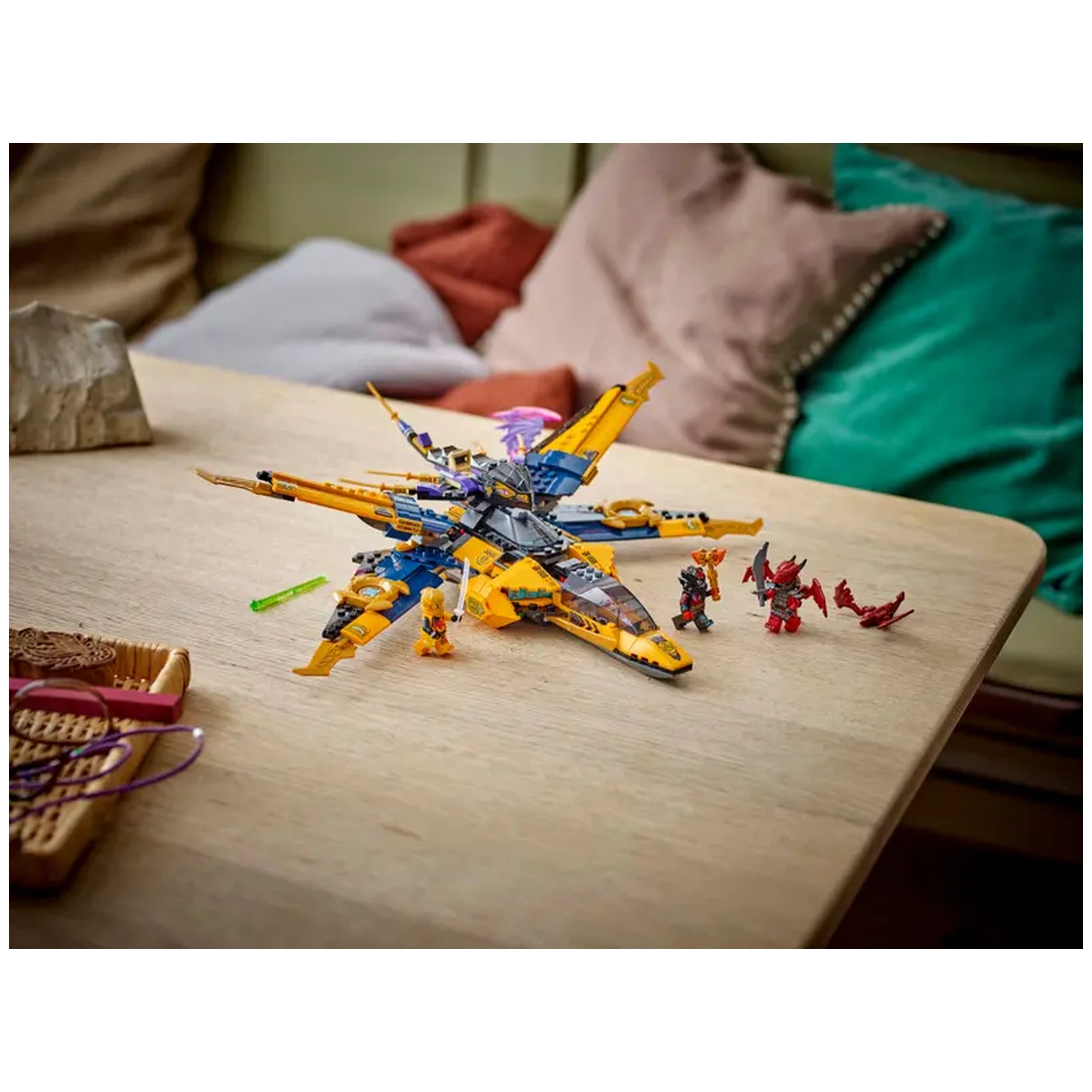 Lego - Ninjago - Ras en Arin's Super Storm Jet - Bouwset Speelgoed
