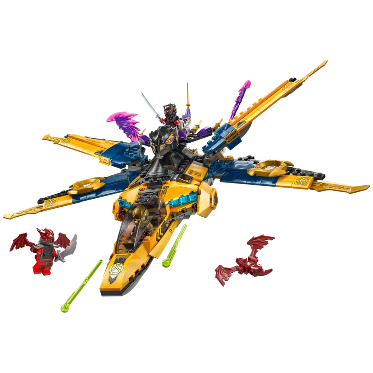 Lego - Ninjago - Ras en Arin's Super Storm Jet - Bouwset Speelgoed