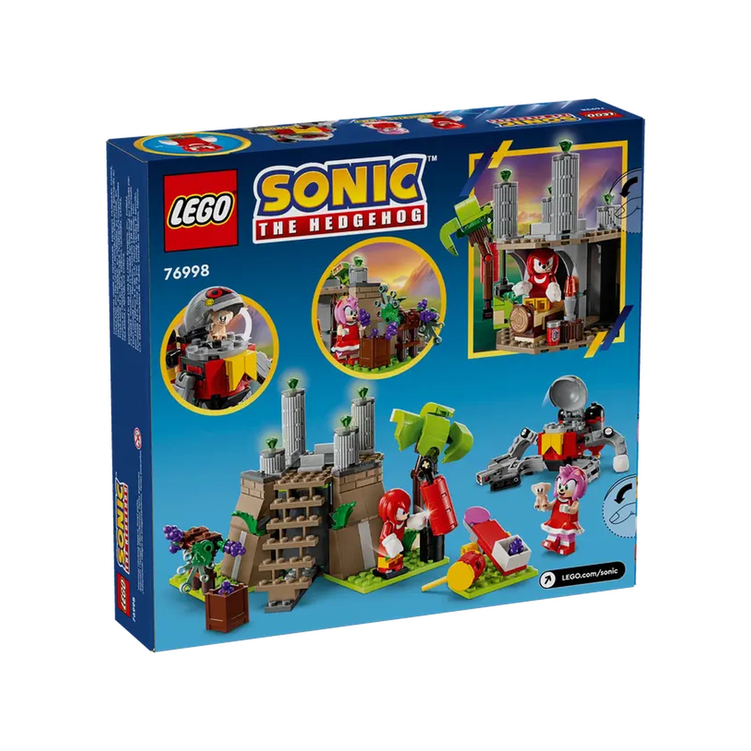 Lego - Sonic the Hedgehog - Knuckles and the Master Emerald Shrine - Construction Set Toys