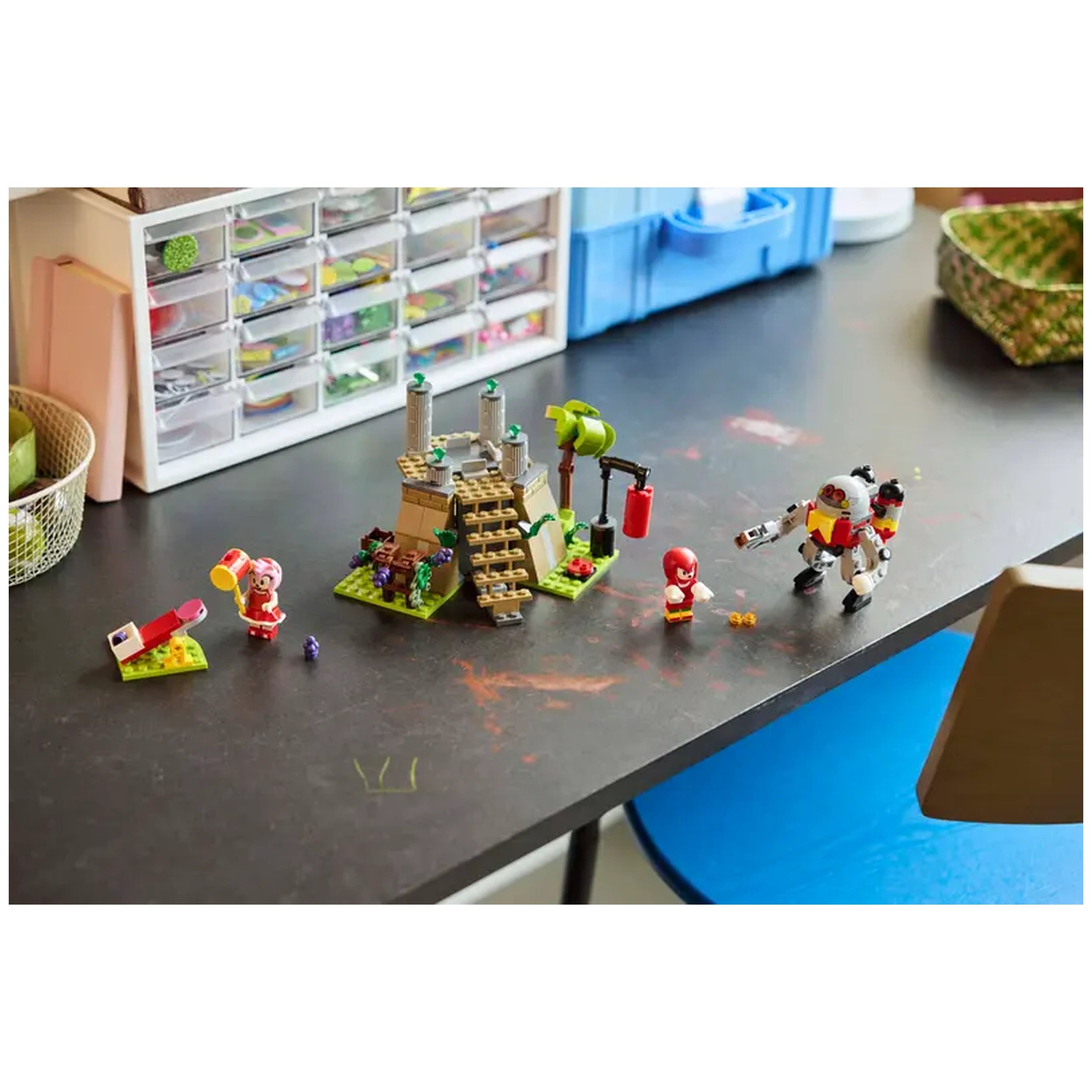 Lego - Sonic the Hedgehog - Knuckles and the Master Emerald Shrine - Construction Set Toys