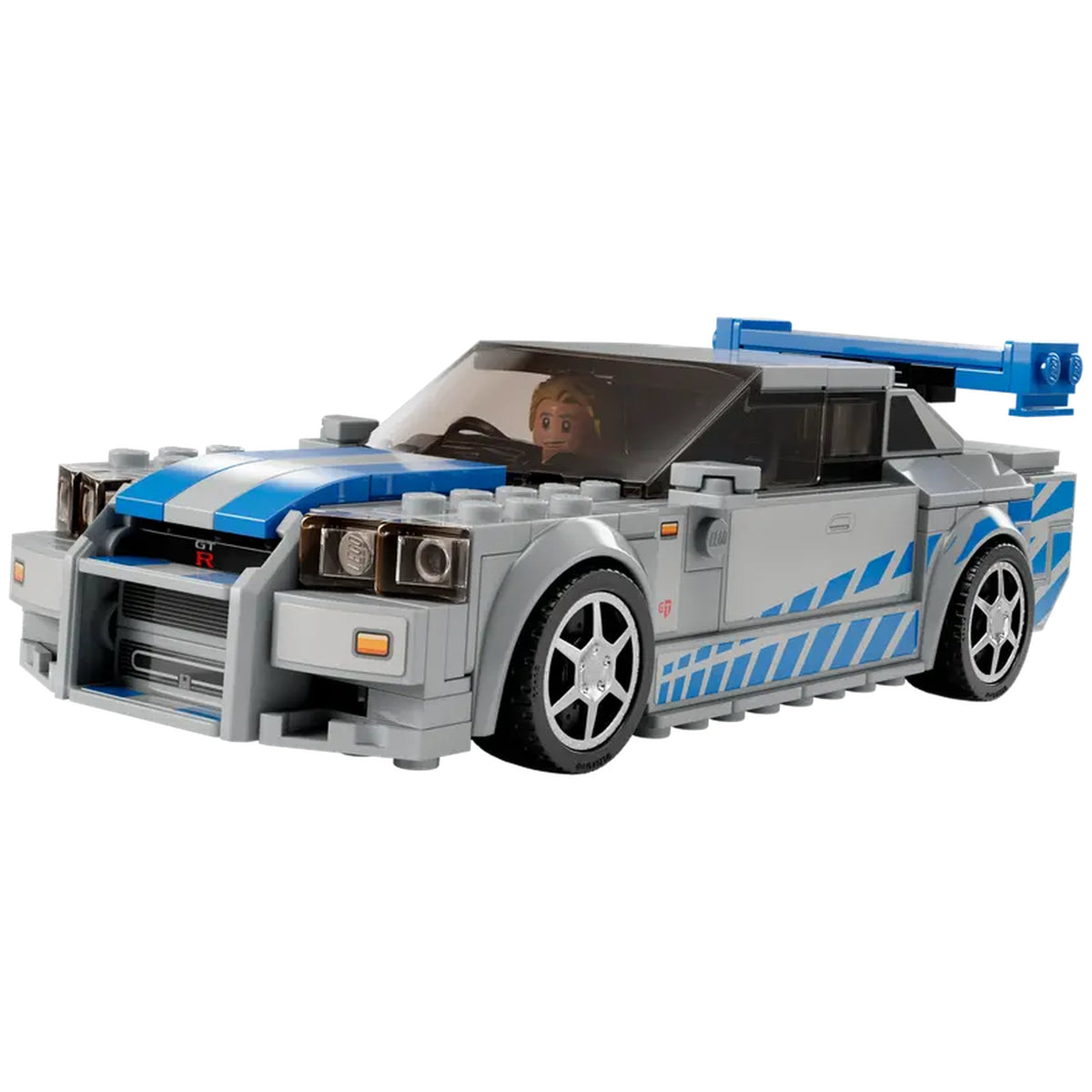 Lego - Speed Champions - 2 Fast 2 Furious Nissan Skyline GT-R (R34) - Bouwset Speelgoed