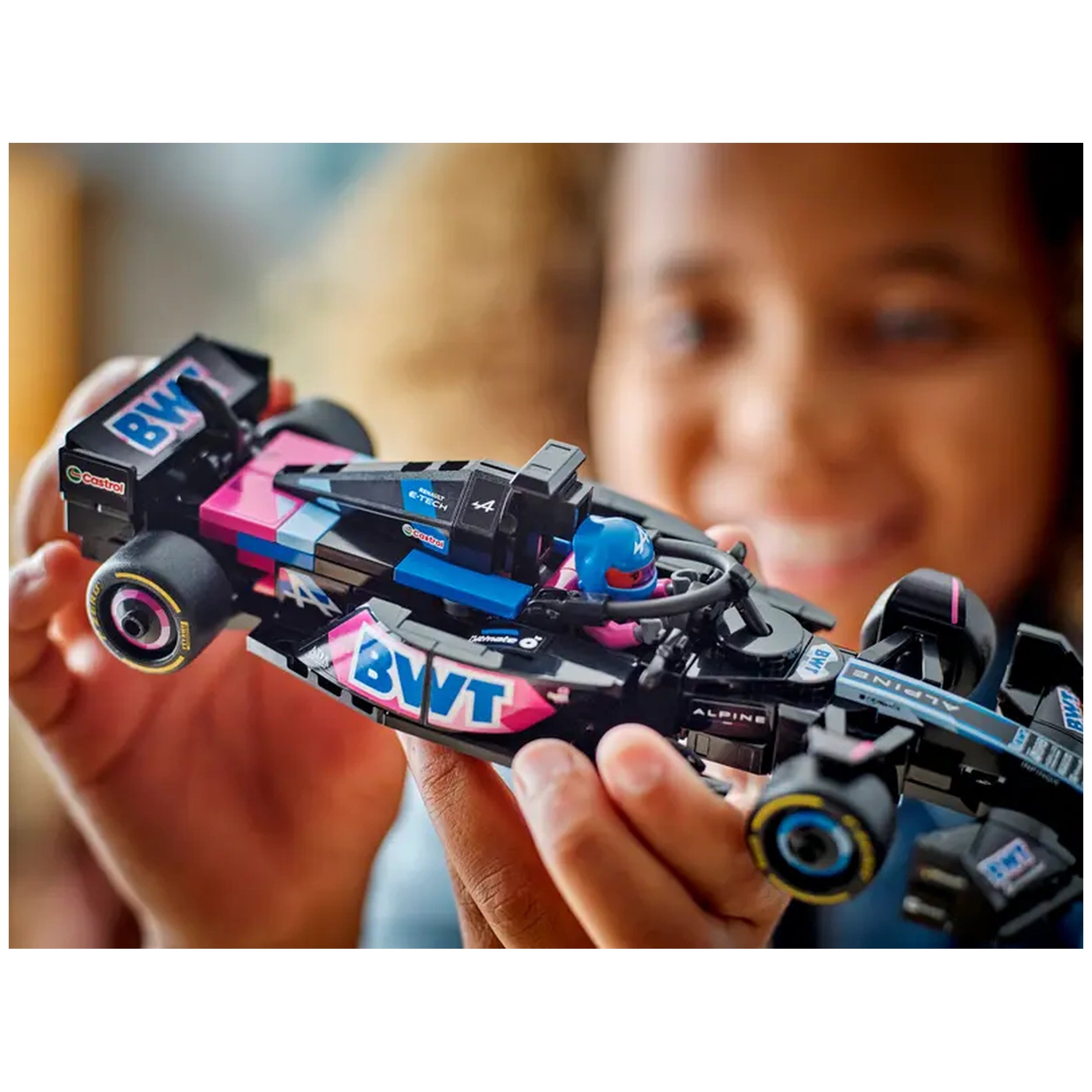 Lego - Speed Champions - BWT Alpine F1 Team A524 Race Car - Construction Set Toys