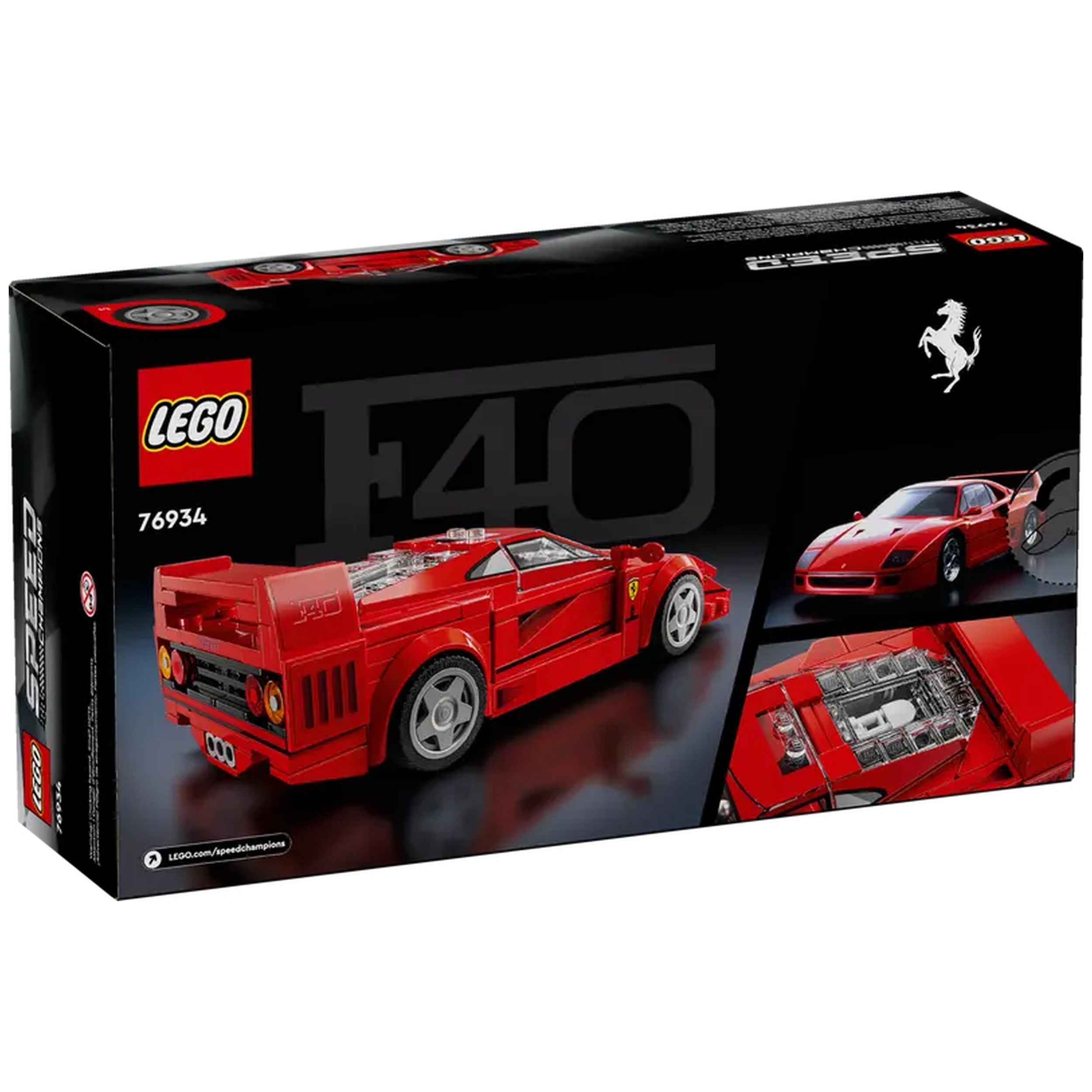 Lego - Speed Champions - Ferrari F40 - Bouwset Speelgoed