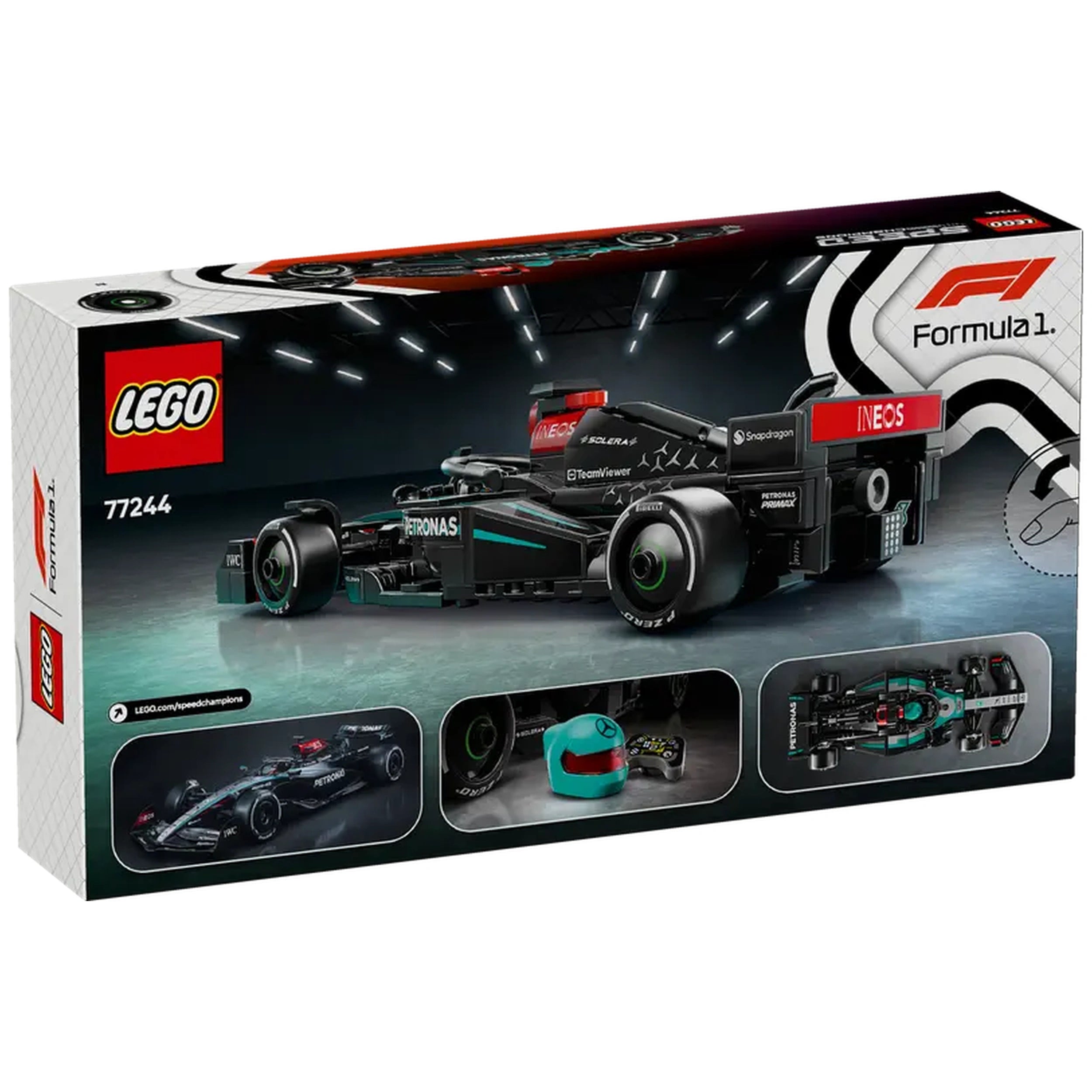 Lego - Speed Champions - Mercedes-AMG PETRONAS W15 F1 Raceauto - Bouwset Speelgoed