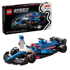Lego - Speed Champions - Visa Cash App VCARB 01 F1 Raceauto - Bouwset Speelgoed