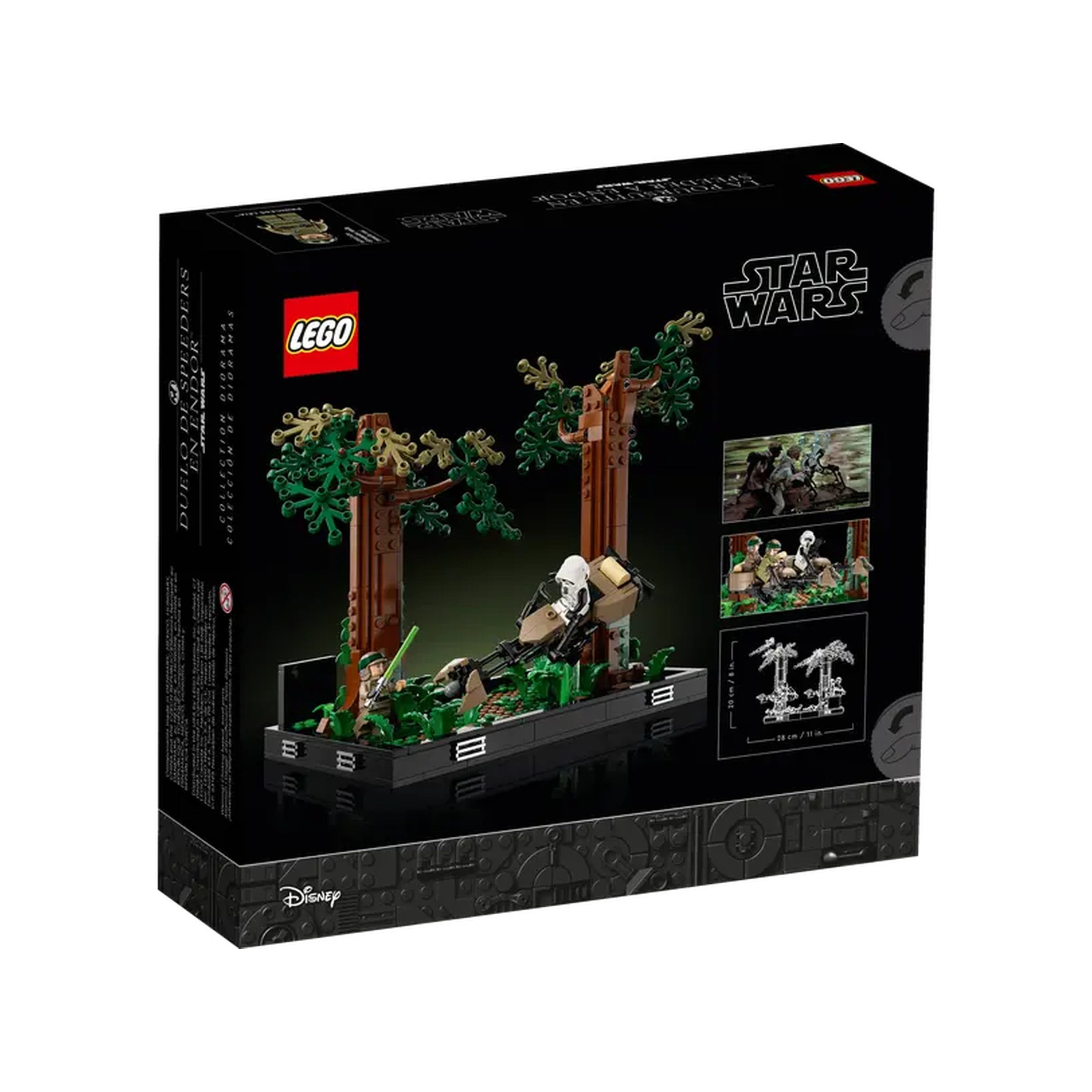 Lego - Star Wars - Endor Speeder Chase Diorama - Construction Set Toys