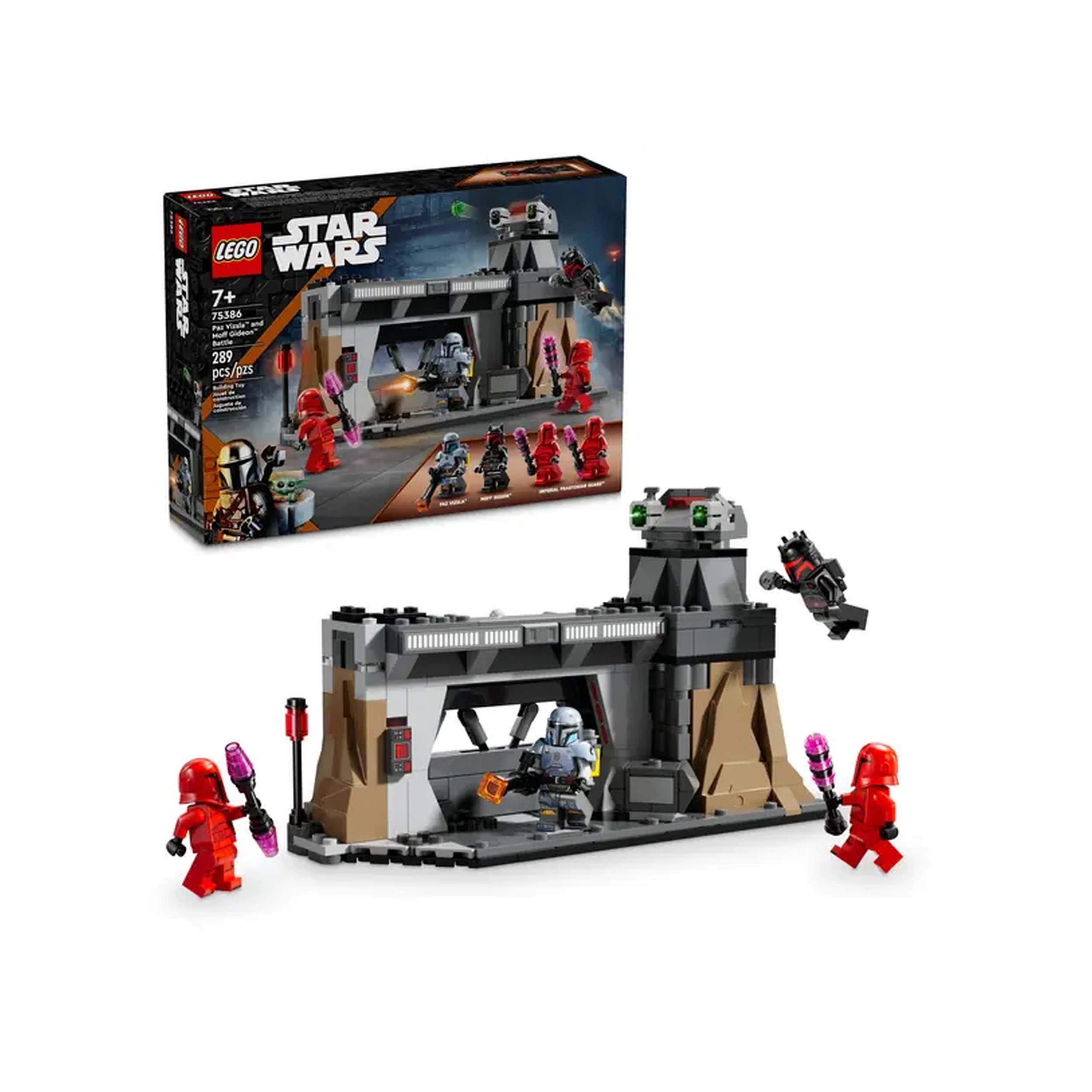 Lego - Star Wars - Paz Vizsla en Moff Gideon Gevecht - Bouwset Speelgoed