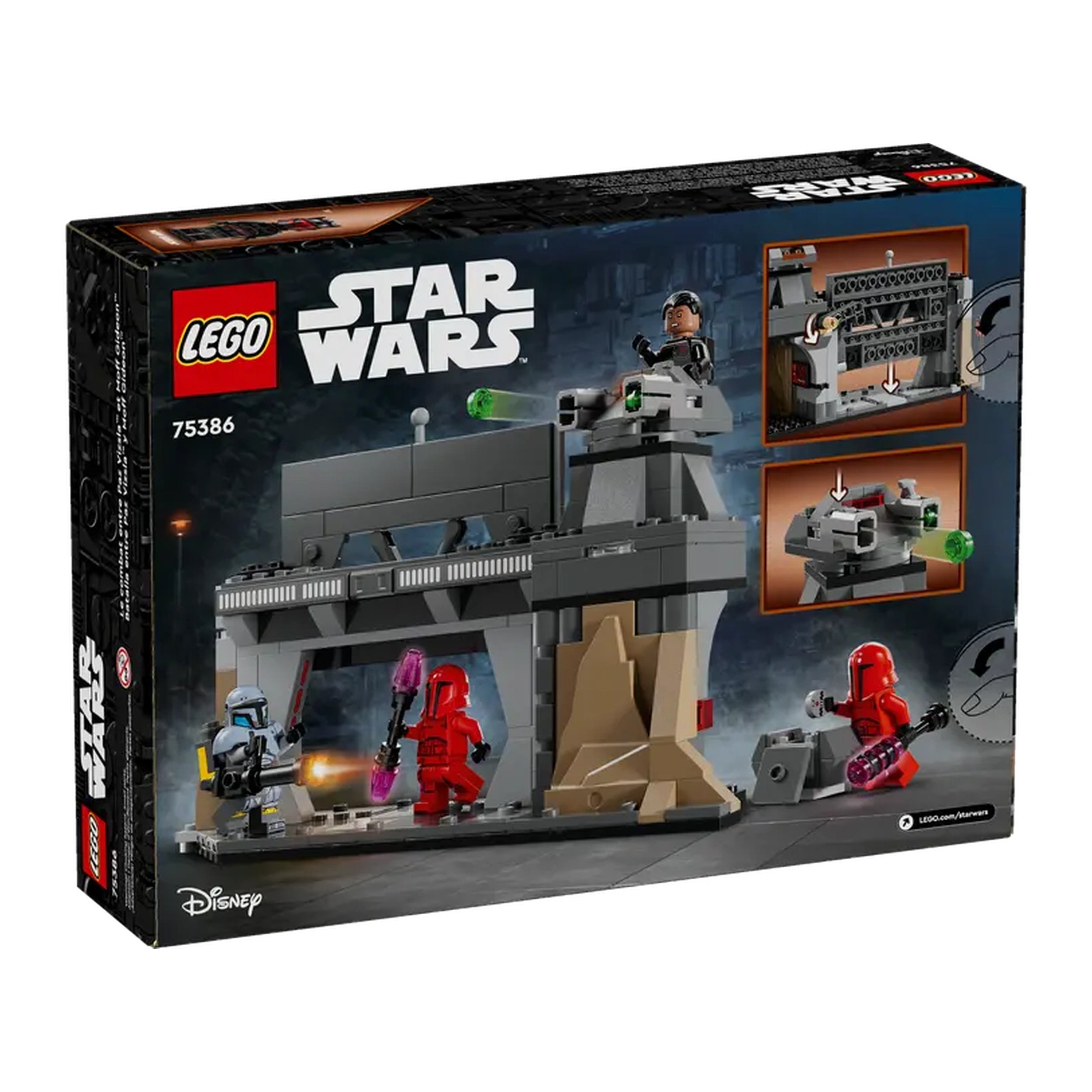 Lego - Star Wars - Paz Vizsla en Moff Gideon Gevecht - Bouwset Speelgoed