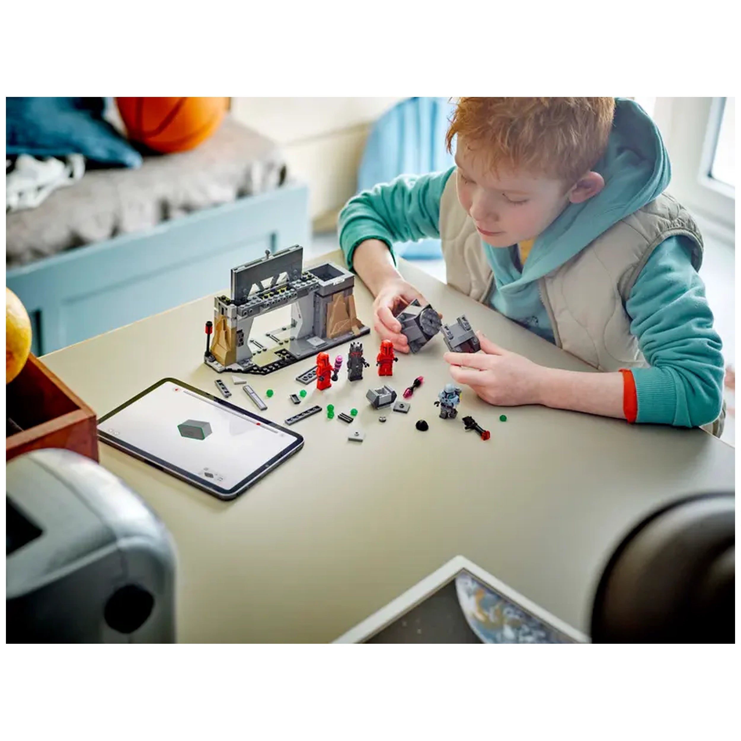 Lego - Star Wars - Paz Vizsla en Moff Gideon Gevecht - Bouwset Speelgoed