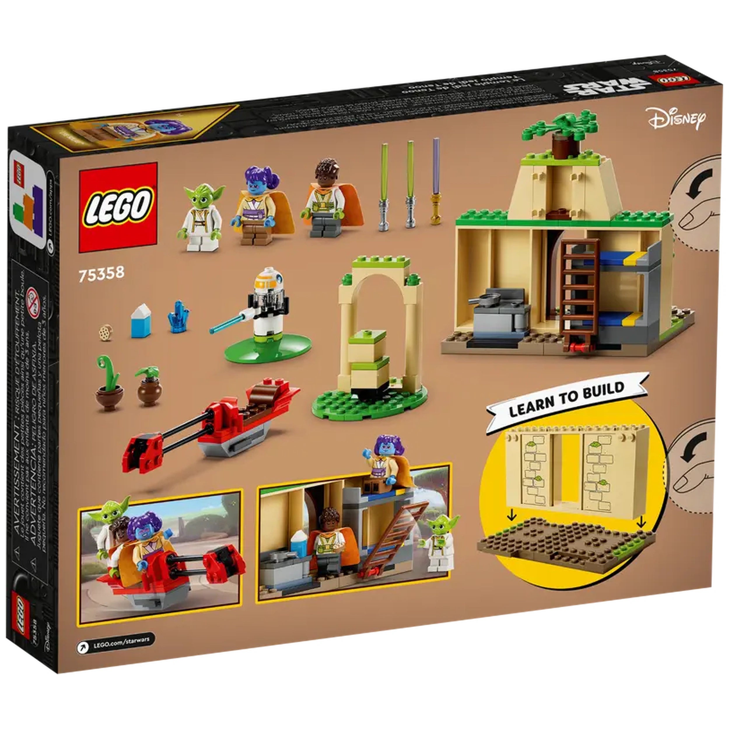 Lego - Star Wars - Tenoo Jedi Tempel - Bouwset Speelgoed