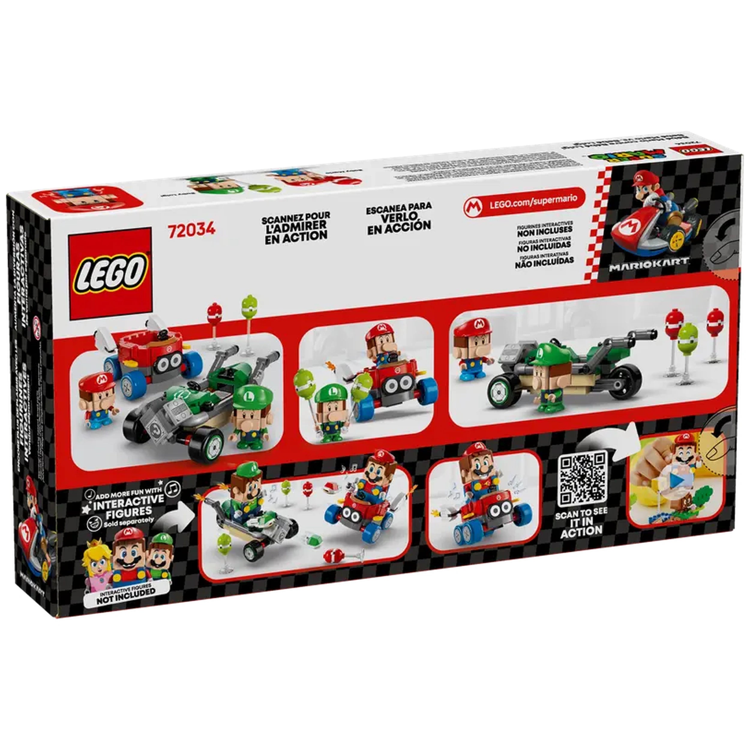 Lego - Super Mario - Baby Mario vs. Baby Luigi - Construction Set Toys