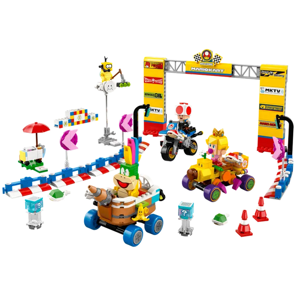 Lego - Super Mario - Baby Peach & Grand Prix Set - Construction Set Toys