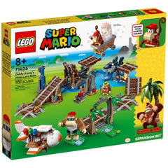 Lego - Super Mario - Diddy Kong's Mine Cart Ride - Construction Set Toys